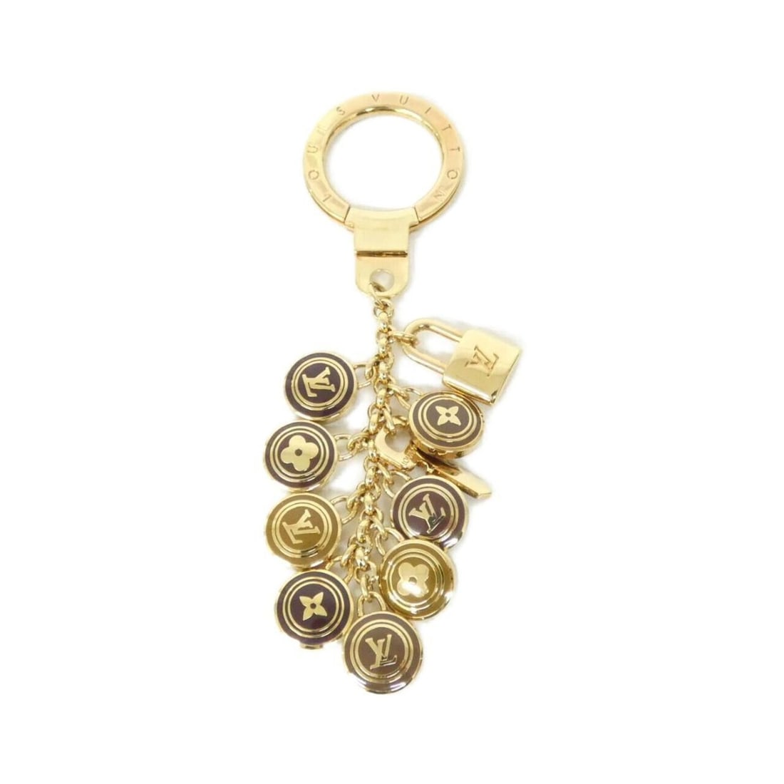 Louis Vuitton Porte-Clés Pastille M65387 Key Ring: --- Catalog ---Category: DesignType: KeyringColor: MarronGender: Men,WomenCategory: GeneralBrand: Louis Vuitton--- Item List ---Section: ConditionRanking: Rank A Used - A few traces of usage, some scr