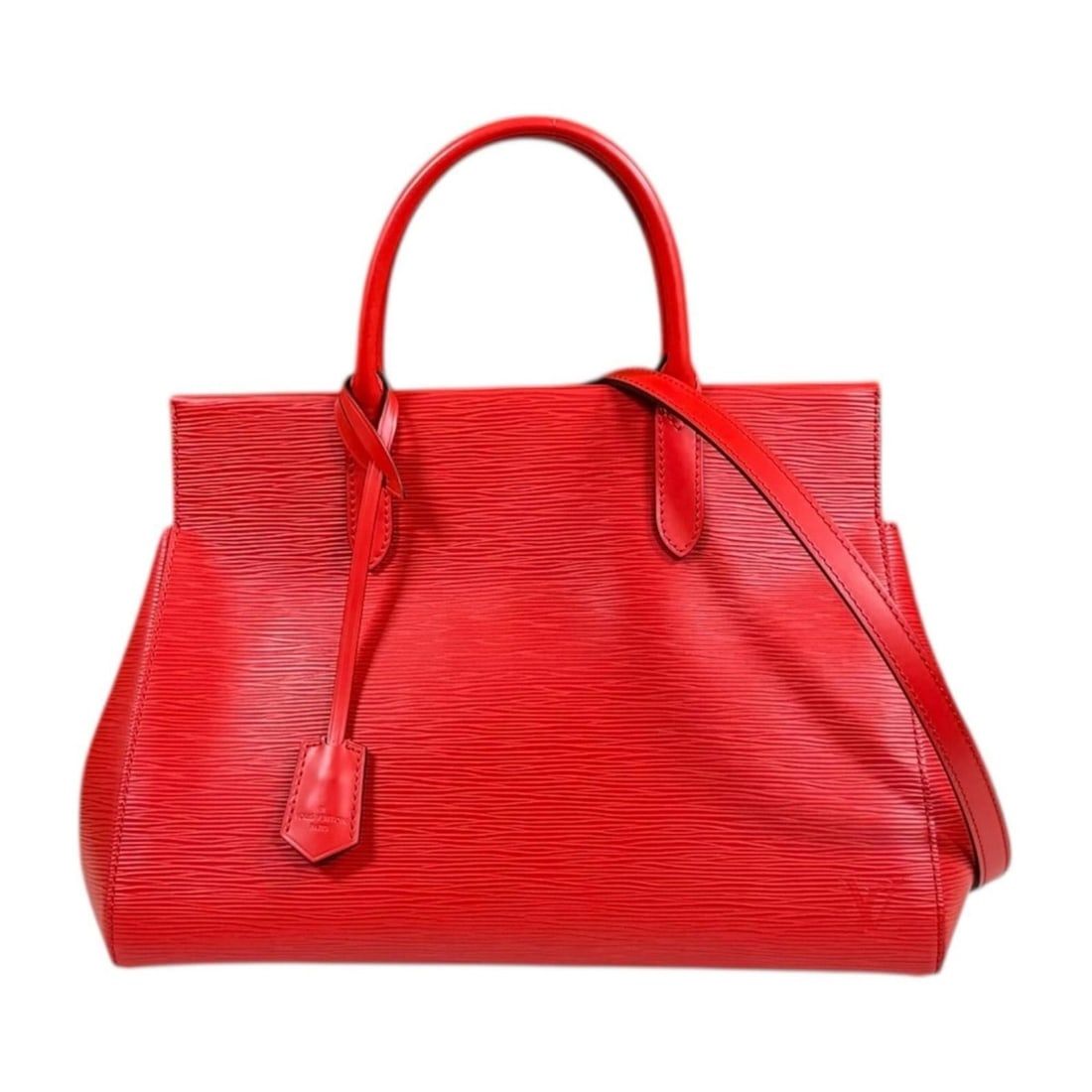 Pre-owned Louis Vuitton Marly MM Epi Leather Shoulder Bag, M9461E, Red, Women's, 2-Way: --- Catalog ---Category: SizeWeight: 1kg / 2.2lb.Size (HxWxD): 24cm x 33cm x 15.5cm / 9.44'' x 12.99'' x 6.1''Strap Length: 84cm / 33.07''Handle Length: 26cm / 10.23''Category: DesignType: Shoulder ba