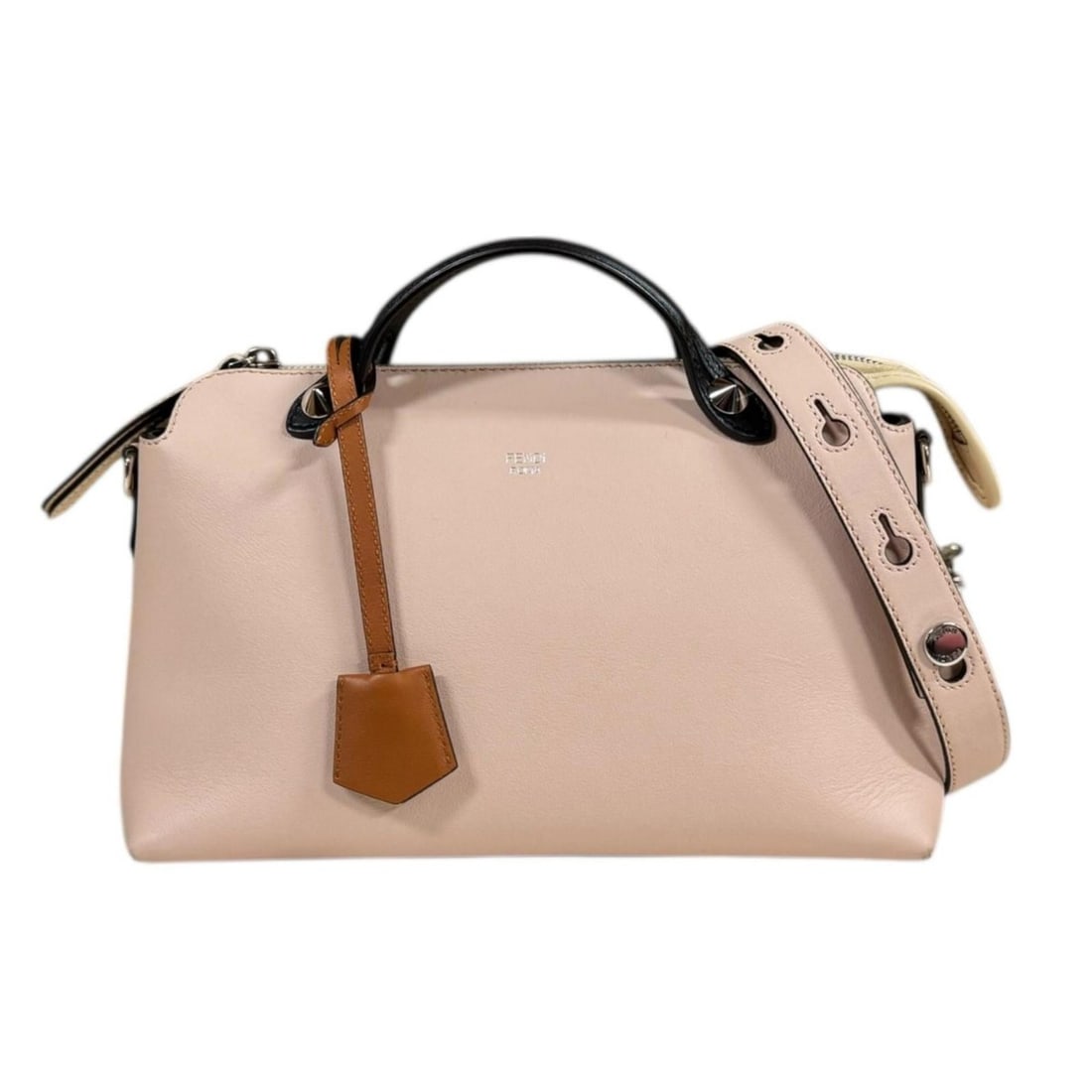 Pre-owned Fendi By the Way Medium Shoulder Bag, Leather, 8BL146, Pink, Women's, 2-Way: --- Catalog ---Category: SizeWeight: 590g / 1.3lb.Size (HxWxD): 17.5cm x 28cm x 12cm / 6.88'' x 11.02'' x 4.72''Strap Length: 98cm - 115cm / 38.58'' - 45.27''Handle Length: 16cm / 6.29''Category: Desi