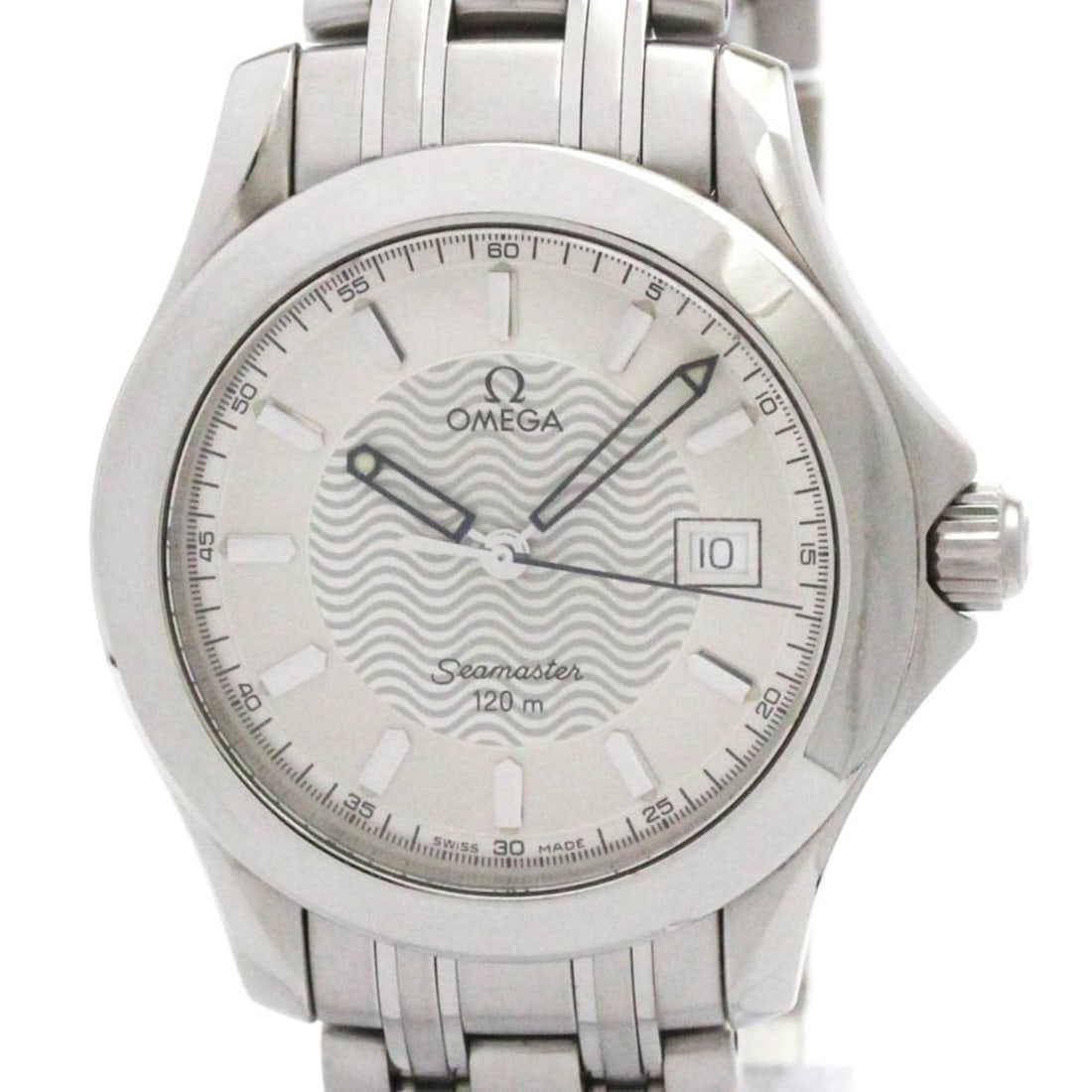 OMEGA Seamaster 120M Stainless Steel Quartz Mens Watch 2511.31 Polished: --- Catalog ---Category: SizeCase Diameter: 36mm / 1.42''Category: DesignType: WristwatchStyle: SportGender: MenColor (Dial): SilverMaterial (Band): Stainless steelMaterial (Case): Stainless steelCate