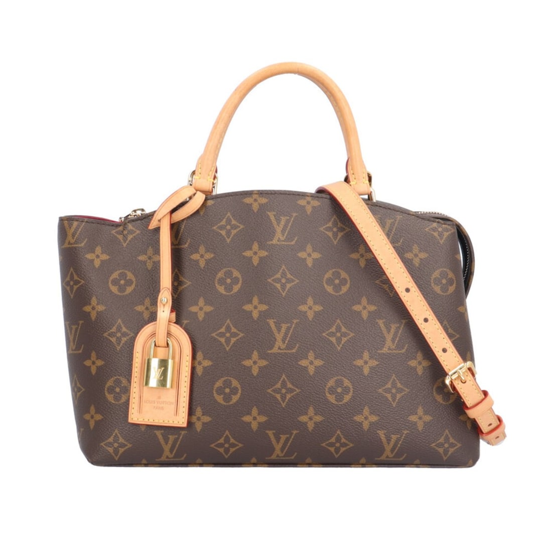 Pre-owned Louis Vuitton Petit Palais PM Monogram Shoulder Bag in Canvas (M45900) Brown, Women's.: --- Catalog ---Category: SizeWeight: 785g / 1.73lb.Size (HxWxD): 21cm x 29cm x 13cm / 8.26'' x 11.41'' x 5.11''Strap Length: 101cm - 116cm / 39.76'' - 45.66''Handle Length: 28cm / 11.02''Category: Des