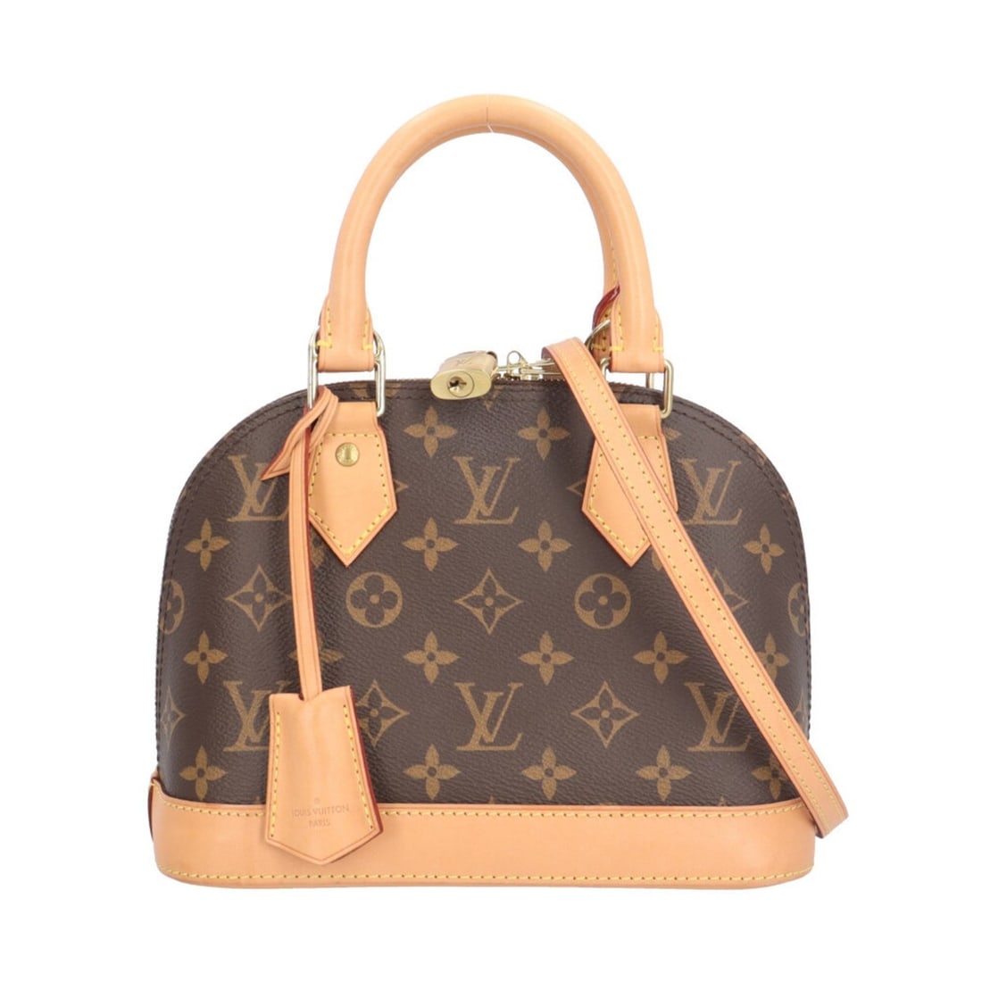 Pre-owned Louis Vuitton Alma BB Monogram Shoulder Bag in Canvas (M53152) Brown, Women's.: --- Catalog ---Category: SizeWeight: 480g / 1.05lb.Size (HxWxD): 17.5cm x 23.5cm x 11cm / 6.88'' x 9.25'' x 4.33''Strap Length: 117cm / 46.06''Handle Length: 27cm / 10.62''Category: DesignType: Should