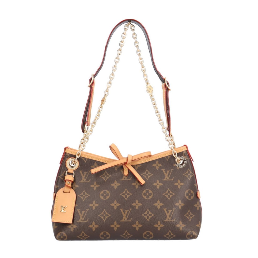 Louis Vuitton Carryall BB Monogram Shoulder Bag, Canvas M13014, Brown, Women's, Pre-owned LOUIS: --- Catalog ---Category: SizeWeight: 500g / 1.1lb.Size (HxWxD): 17.5cm x 26cm x 10cm / 6.88'' x 10.23'' x 3.93''Strap Length: 100cm / 39.36''Category: DesignType: Shoulder bagColor: Brown, MonogramGen