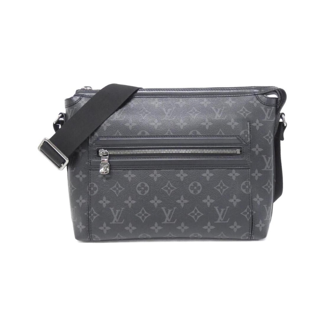 Louis Vuitton Monogram Eclipse Odyssey Messenger PM M44223 Shoulder Bag: --- Catalog ---Category: SizeSize (HxWxD): 26cm x 30cm x 10cm / 10.23'' x 11.81'' x 3.93''Category: DesignType: Shoulder bagColor: BlackGender: MenMaterial: Coated canvas Hardware Color: SilverCategor
