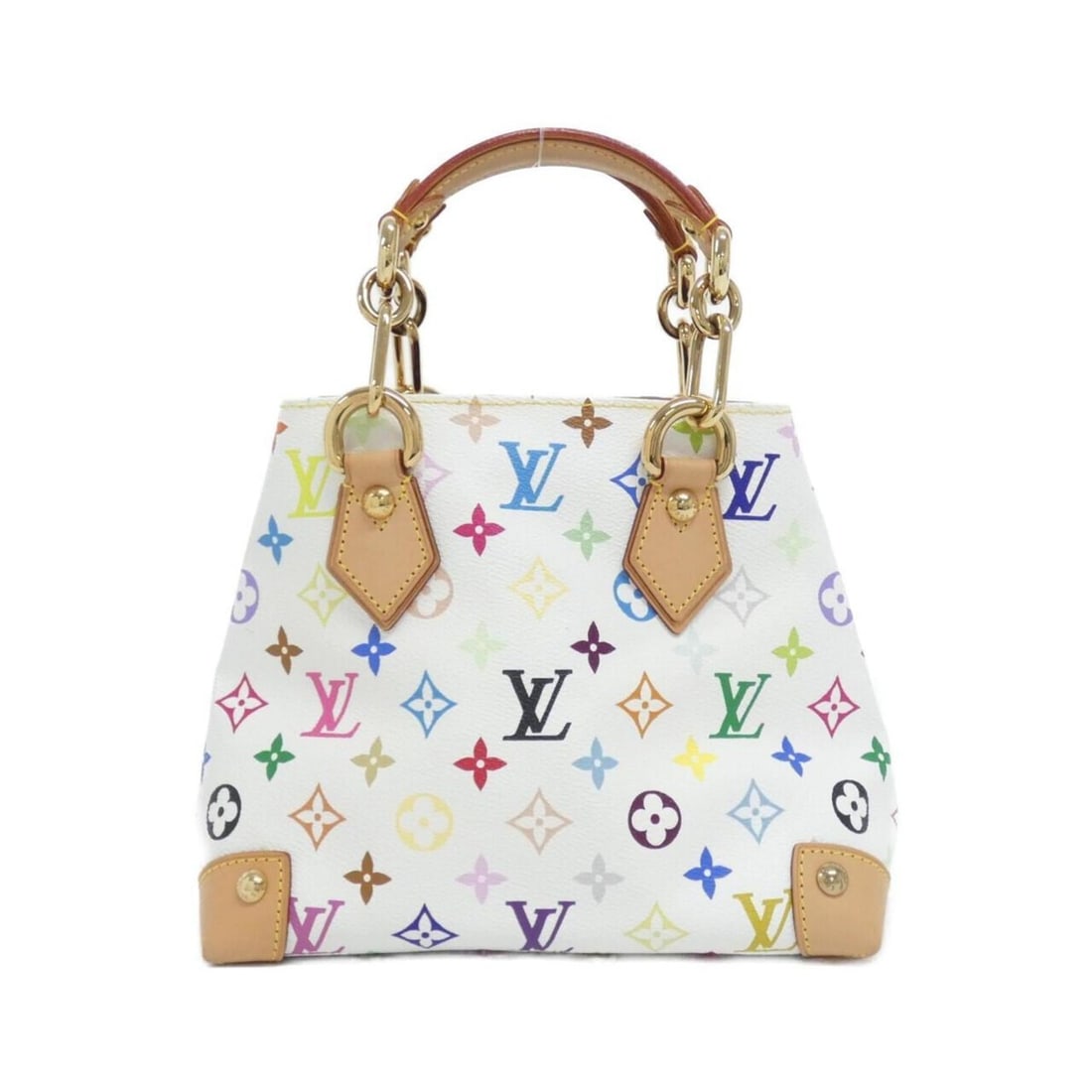 Louis Vuitton Multicolore Audra M40047 Handbag: --- Catalog ---Category: SizeSize (HxWxD): 20cm x 27cm x 14cm / 7.87'' x 10.62'' x 5.51''Category: DesignType: HandbagColor: WhiteGender: WomenMaterial: Coated canvas Hardware Color: GoldCategory: Gen