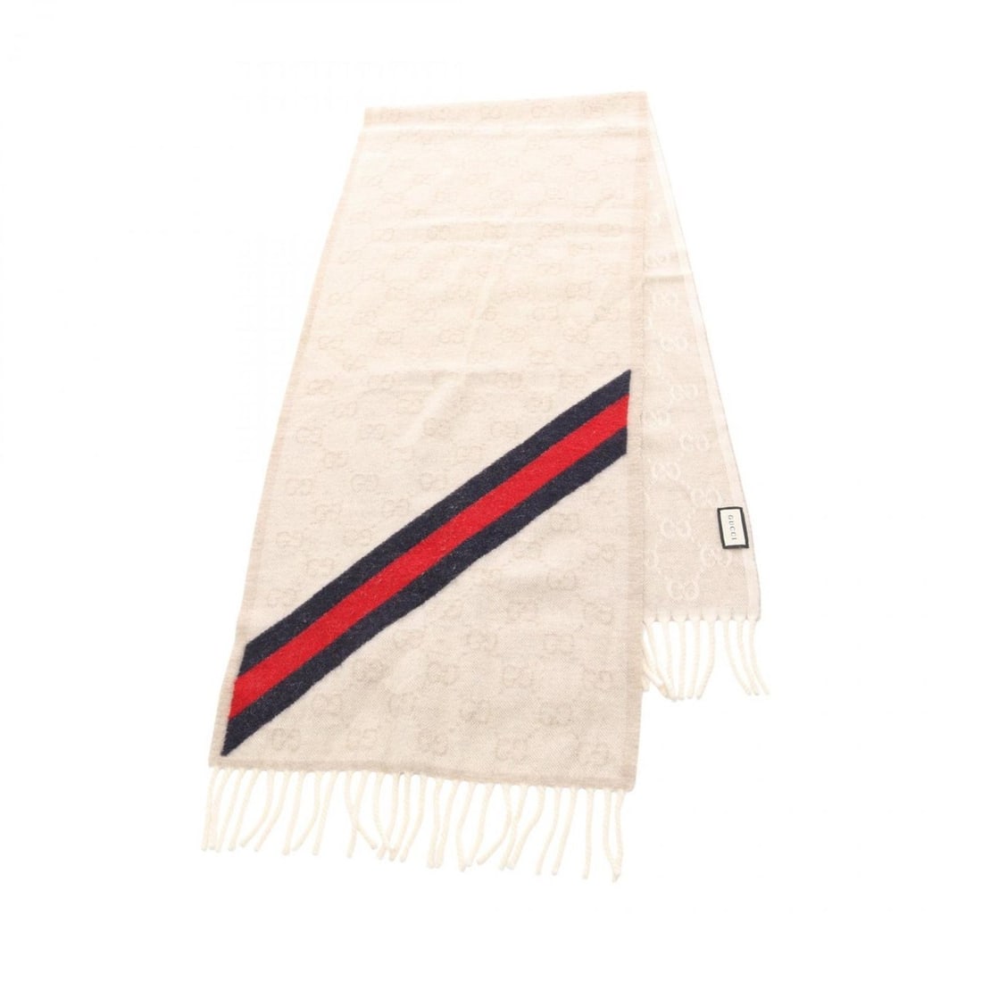 Gucci GG pattern wool scarf, beige, for men and women, 570603: --- Catalog ---Category: SizeSize (LxW): 1.7m x 35cm / 66.92'' x 13.77''Category: DesignType: StoleColor: BeigeGender: Men,WomenMaterial: Wool Category: GeneralMPN: 570603Brand: Gucci--- Item List ---