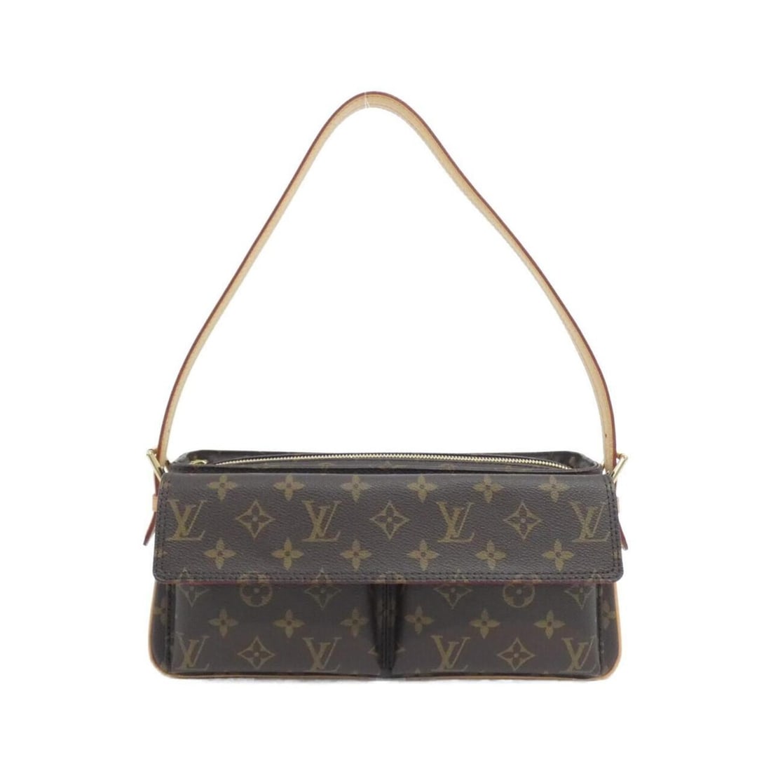 Louis Vuitton Monogram Viva Cite MM M51164 Shoulder Bag: --- Catalog ---Category: SizeSize (HxWxD): 13cm x 30cm x 9cm / 5.11'' x 11.81'' x 3.54''Category: DesignType: Shoulder bagColor: BrownGender: WomenMaterial: Coated canvas Category: GeneralMPN: M51164B