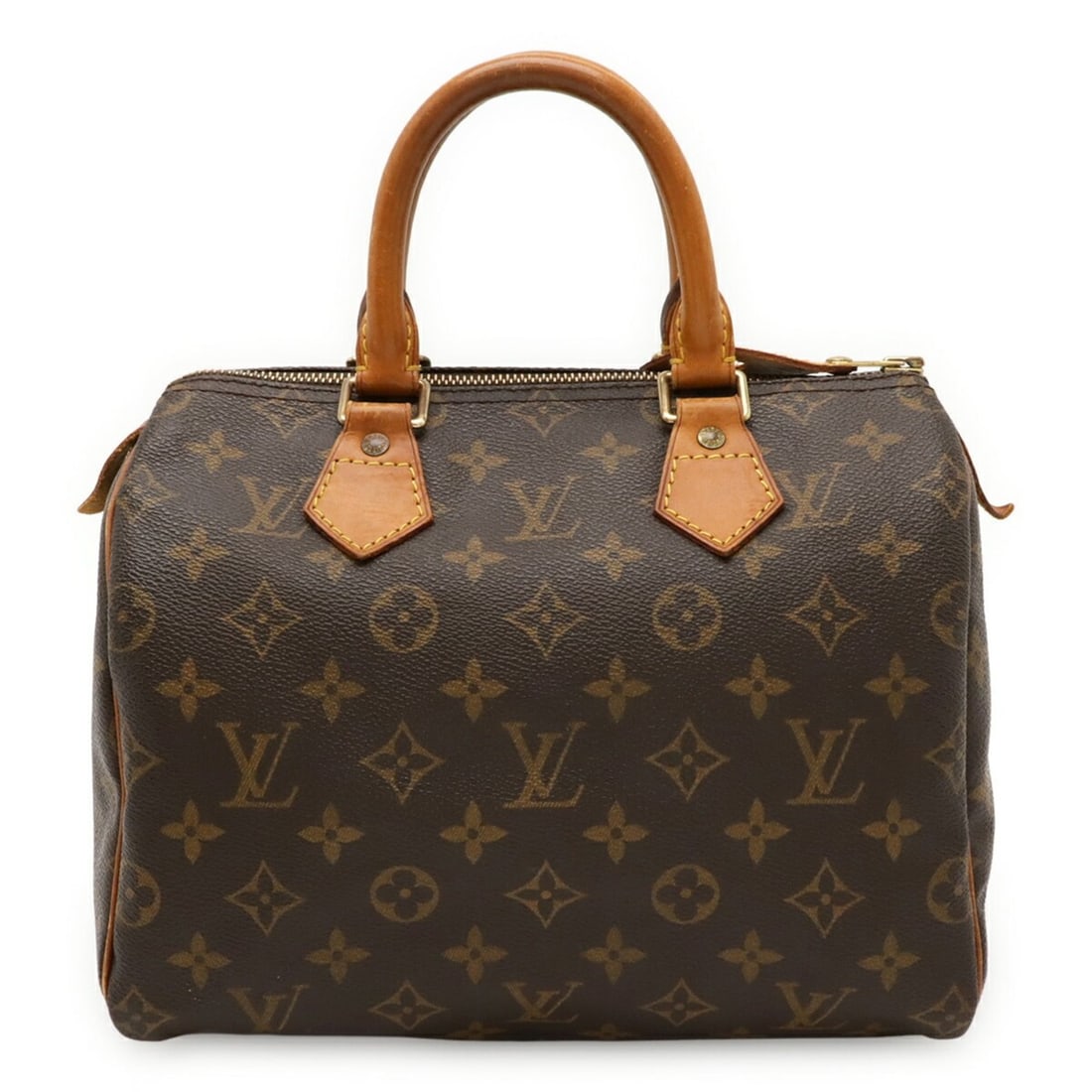 LOUIS VUITTON Louis Vuitton Monogram Speedy 25 Handbag M41528: --- Catalog ---Category: SizeWeight: 320g / 11.28oz.Size (HxWxD): 19cm x 25.5cm x 14.5cm / 7.48'' x 10.03'' x 5.7''Category: DesignType: HandbagColor: Brown, MonogramStyle: CasualGender: WomenMaterial