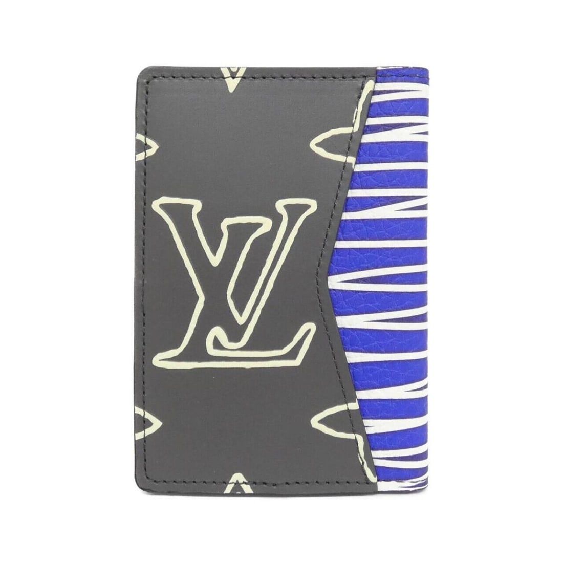 Louis Vuitton LV Patchwork Organizer de Poche M69701 Business Card Holder/Card Case: --- Catalog ---Category: DesignType: Card caseColor: Blue, BrownGender: Women,MenMaterial: Coated canvas , Leather Leather/Fur Type: CalfskinCategory: GeneralMPN: M69701Brand: Louis VuittonCategory: P