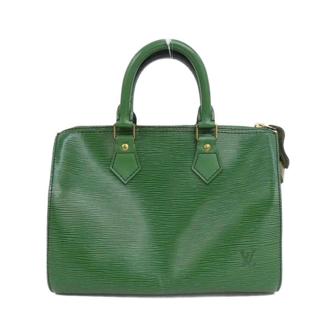 Louis Vuitton Epi Speedy 25cm Boston Bag M43014: --- Catalog ---Category: SizeSize (HxWxD): 19cm x 25cm x 15cm / 7.48'' x 9.84'' x 5.9''Category: DesignType: Boston bagColor: GreenGender: WomenMaterial: Leather Leather/Fur Type: CalfskinCategory: Ge