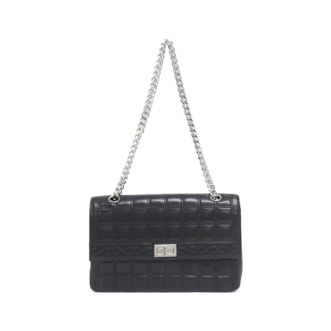 Chanel 16368 Shoulder Bag: --- Catalog ---Category: SizeSize (HxWxD): 16cm x 26cm x 6cm / 6.29'' x 10.23'' x 2.36''Category: DesignType: Shoulder bagColor: BlackGender: WomenMaterial: Leather Leather/Fur Type: LambskinCategory: