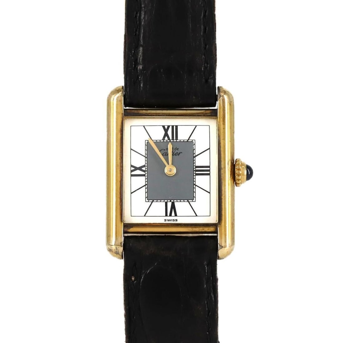 Cartier Must Tank SM GP W1004054 Quartz Watch: --- Catalog ---Category: SizeCase Diameter: 20mm / 0.79''Category: DesignType: WristwatchGender: WomenColor (Dial): WhiteMaterial (Case): Gold platedCategory: GeneralMPN: W1004054Brand: CartierCategor