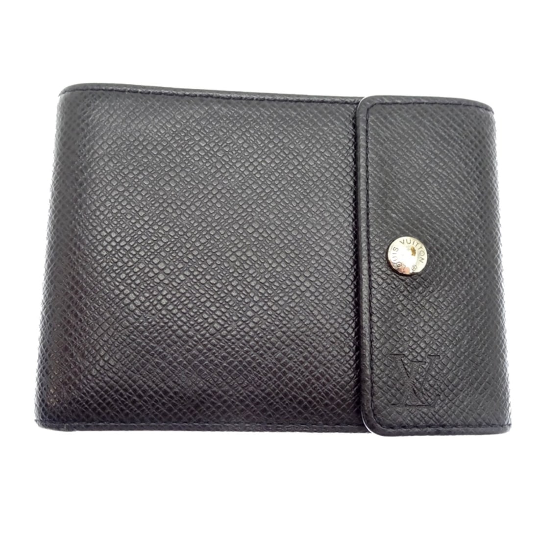 Louis Vuitton Portefeuille Yuri Women's/Men's Bifold Wallet M30642 (Discontinued) Taiga Ardoise: --- Catalog ---Category: SizeSize (HxWxD): 9cm x 12cm x 1.5cm / 3.54'' x 4.72'' x 0.59''Category: DesignType: Wallet (bi-fold)Color: Ardoise, BlackGender: Men,WomenMaterial: Taiga leather Category: Ge