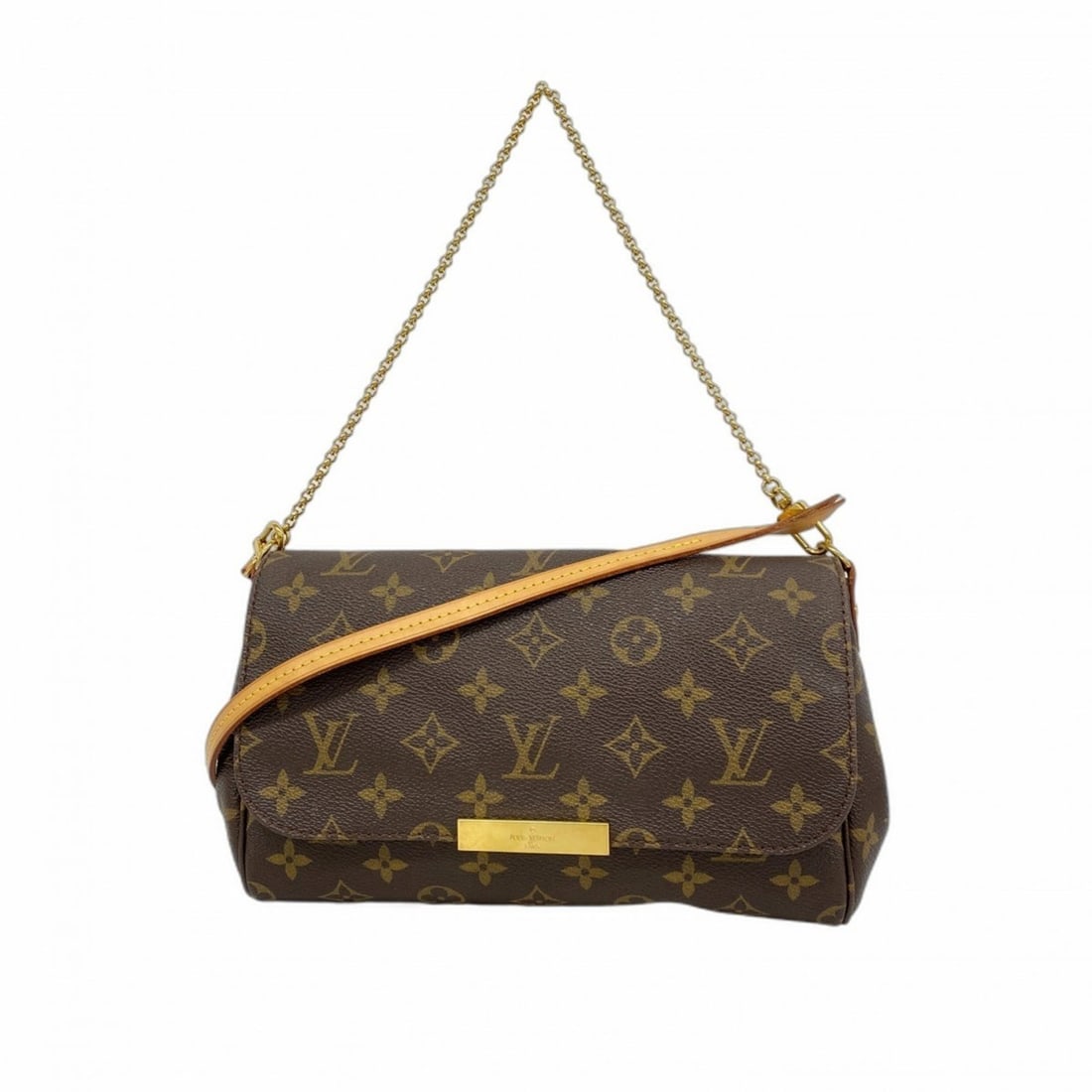 Louis Vuitton Monogram Favorite MM Shoulder Bag M40718 Brown Women's: --- Catalog ---Category: SizeSize (HxWxD): 15cm x 25cm x 5cm / 5.9'' x 9.84'' x 1.96''Category: DesignType: Shoulder bagColor: BrownGender: WomenCategory: GeneralMPN: M40718Brand: Louis Vuitton--- Ite