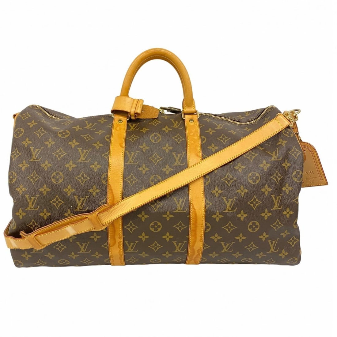 Louis Vuitton Monogram Keepall Bandouliere 50 Boston Bag M41416 Brown Men's and Women's: --- Catalog ---Category: SizeSize (HxWxD): 29cm x 50cm x 21cm / 11.41'' x 19.68'' x 8.26''Category: DesignType: Boston bagColor: BrownGender: Men,WomenCategory: GeneralMPN: M41416Brand: Louis Vuitton-