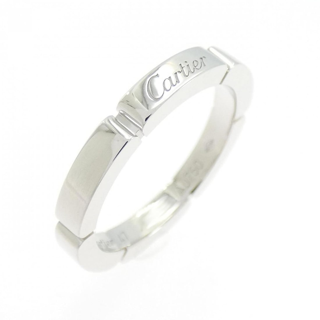 Cartier Maillon Panthere Ring: --- Catalog ---Category: SizeUS Size: 4Brand Size: 47Category: DesignType: Band ringGender: WomenMaterial: White gold (18K)Category: GeneralMPN: CRB4083500Brand: Cartier--- Item List ---Section: Condi