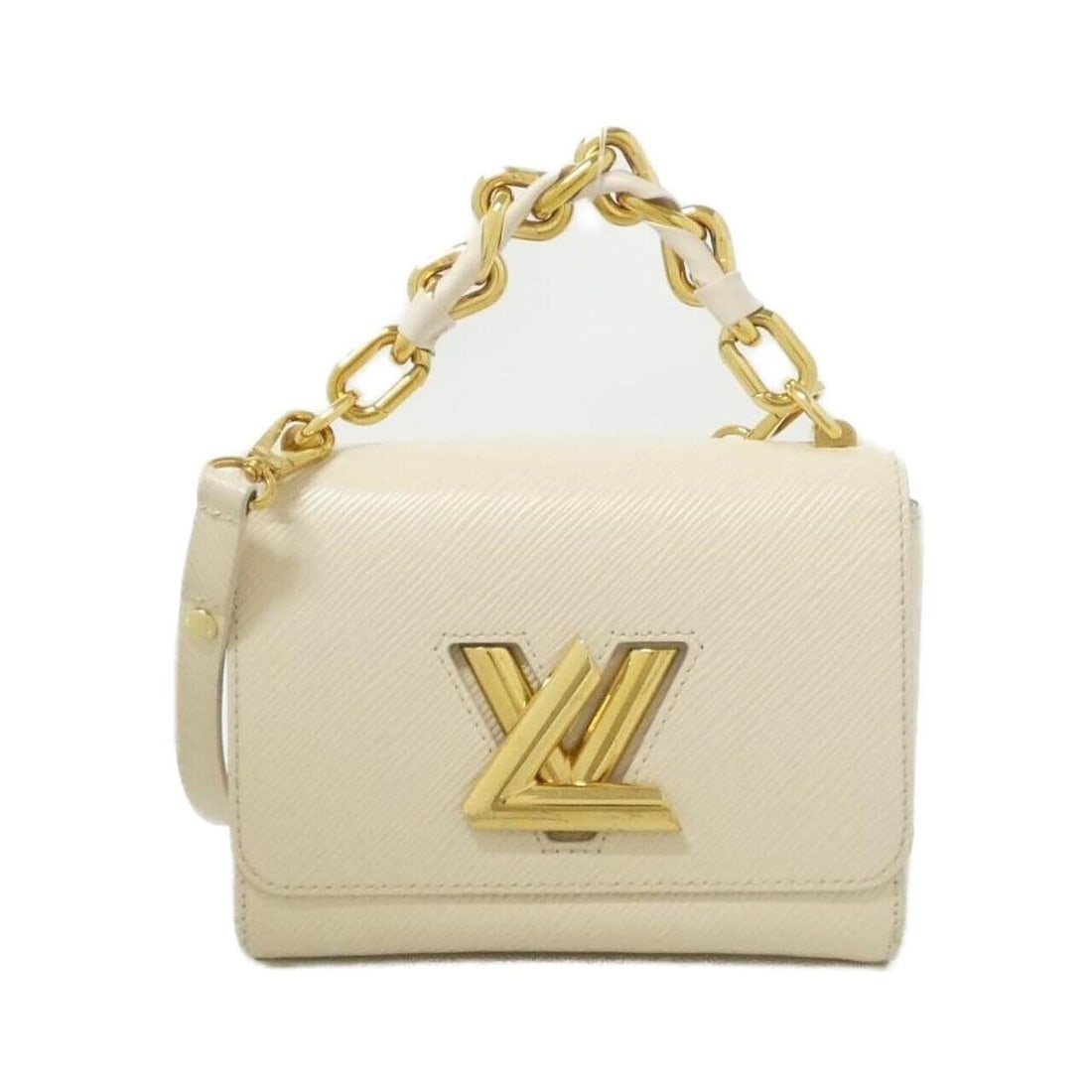 Louis Vuitton Epi Twist PM M22373 Shoulder Bag: --- Catalog ---Category: DesignType: Shoulder bagColor: Beige, WhiteGender: WomenMaterial: Leather Hardware Color: GoldLeather/Fur Type: Calf leatherCategory: GeneralMPN: M22373Brand: Louis Vuitton---