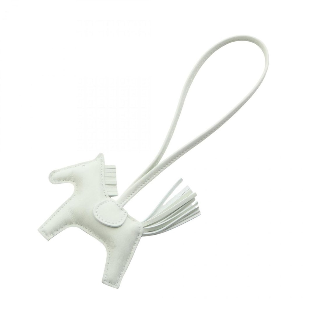 Hermes Hermès Rodeo PM Charm Accessory Leather Anjo Miro Women's Green: --- Catalog ---Category: DesignType: Handbag charmColor: GreenGender: WomenMaterial: Agneau Milo, LeatherCategory: GeneralBrand: Hermes--- Item List ---Section: ConditionRanking: Rank NS Never used /