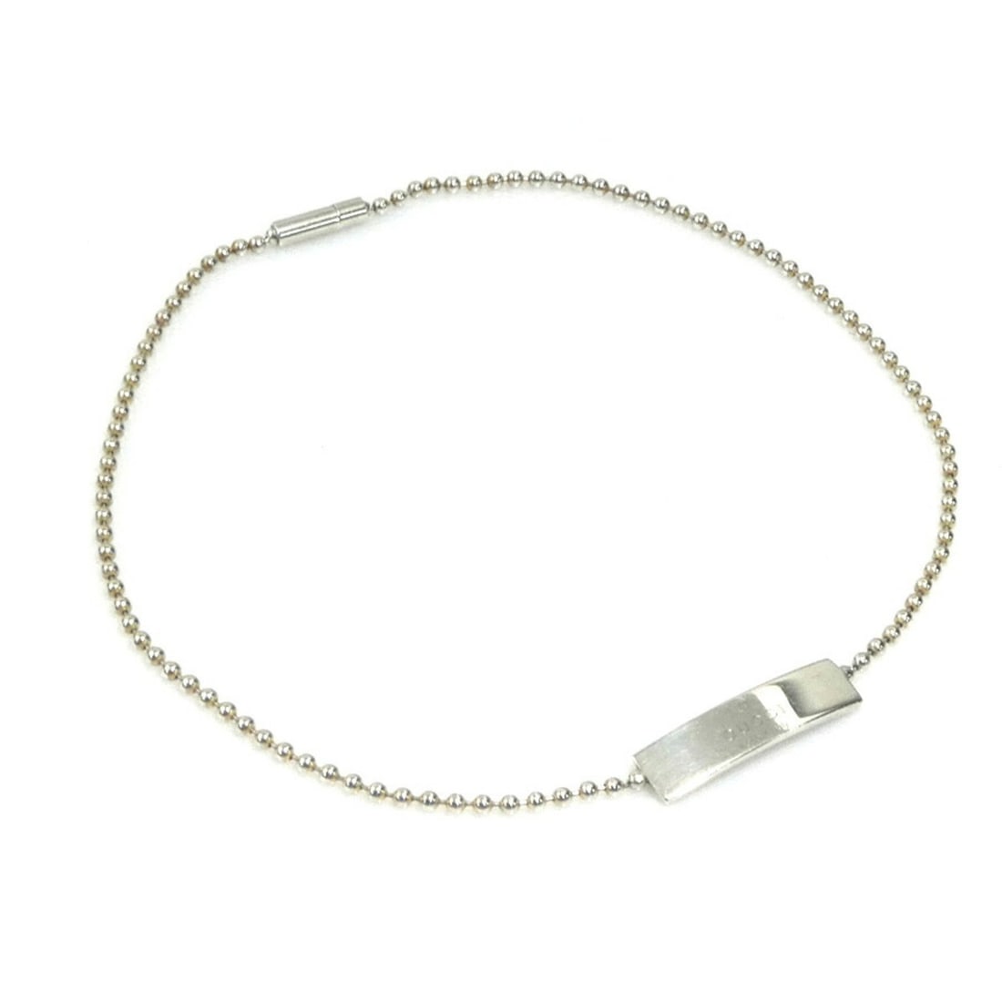 Gucci choker in 925 silver for women (h31808a): --- Catalog ---Category: SizePendant Size: 8mm x 30mm / 0.31'' x 1.18''Neck Circumference: 36 cm / 14.17''Category: DesignColor: SilverGender: WomenMaterial: Silver 925Necklace Type: ChokerCategory: G