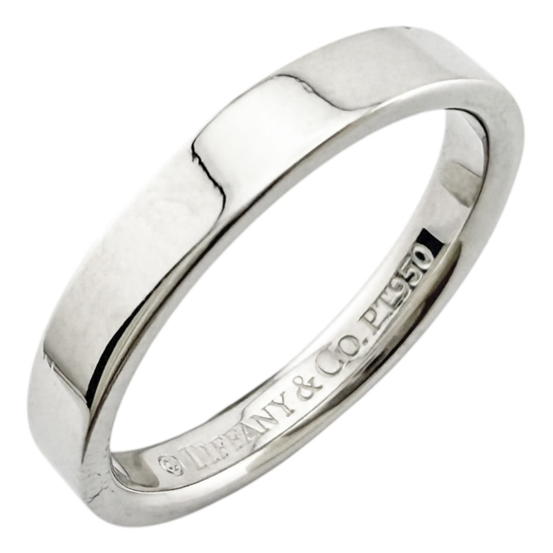 Pre-owned Tiffany & Co. Pt950 Platinum Women's Ring.: --- Catalog ---Category: SizeJP Size: 10.5US Size: 5.5Category: DesignType: Band ringGender: WomenMaterial: Platinum 950Category: GeneralBrand: TiffanyCountry of Origin: USA--- Item List ---Section: C