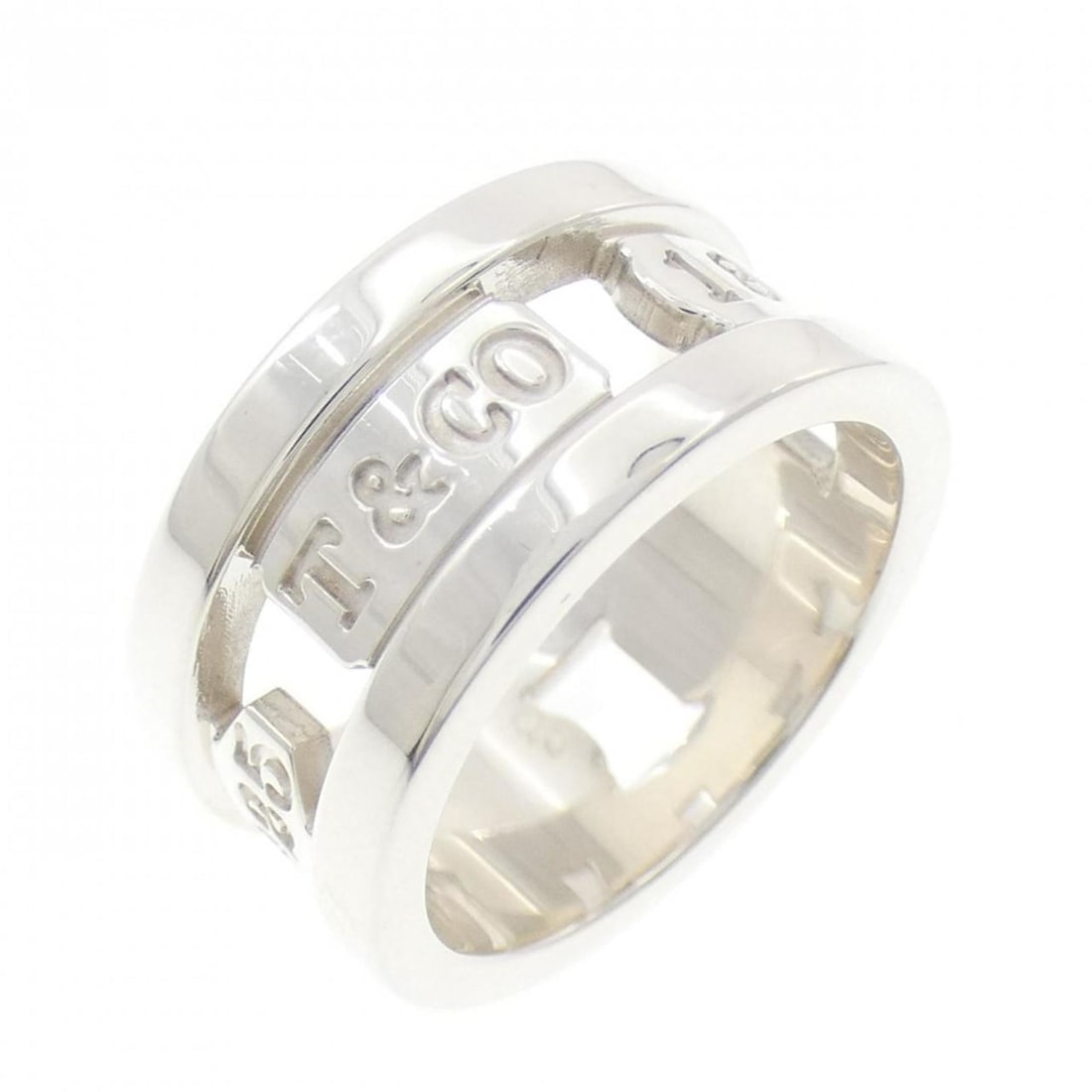 Tiffany 1837 Element Ring: --- Catalog ---Category: SizeJP Size: 10.0US Size: 5.5Category: DesignType: Band ringGender: WomenMaterial: Silver 925Category: GeneralBrand: Tiffany--- Item List ---Section: ConditionRanking: Rank A