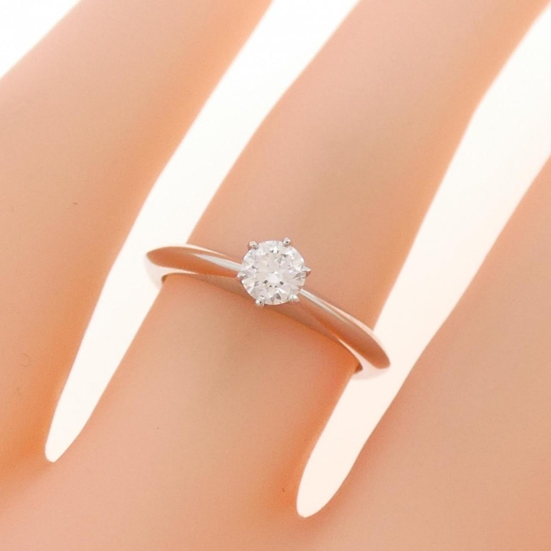 Tiffany Classic Solitaire Ring 0.21ct - 5