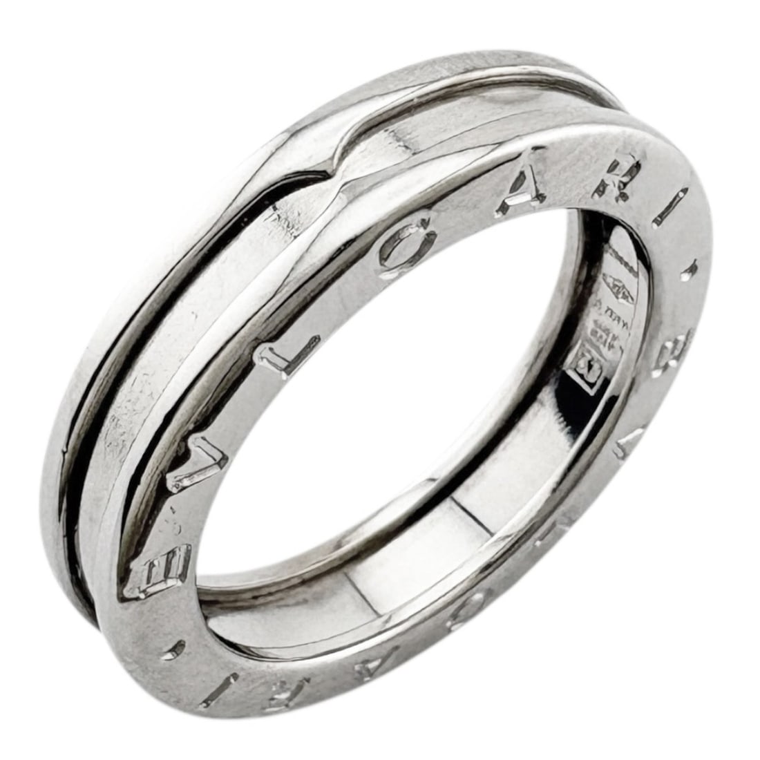 Bvlgari B-zero.1 B-zero One Band Ring, 18k Gold, Women's, Pre-Owned: --- Catalog ---Category: SizeJP Size: 12.5US Size: 6.5Category: DesignType: Band ringGender: WomenMaterial: White gold (18K)Category: GeneralBrand: BvlgariCountry of Origin: Italy--- Item List ---Sect
