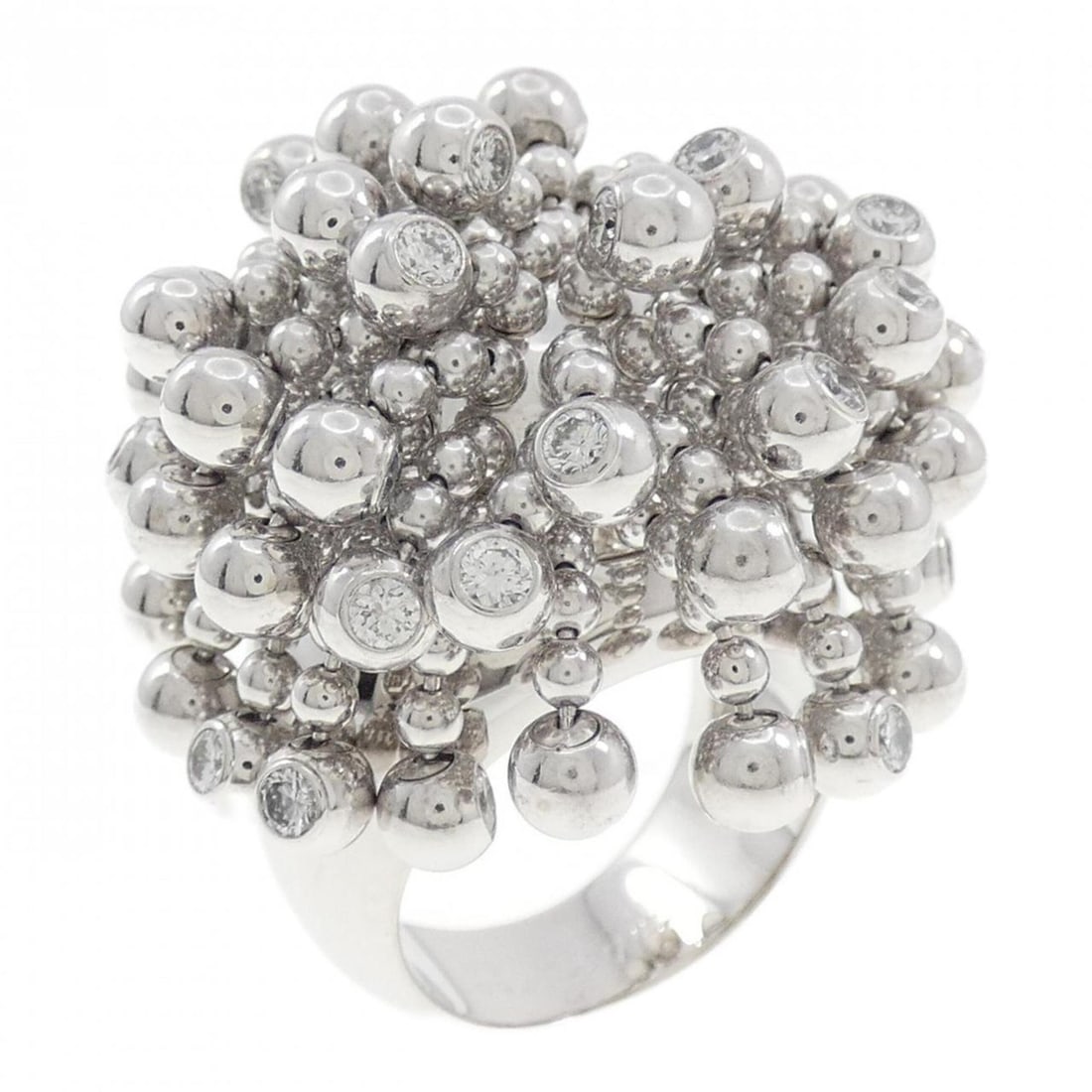 Cartier Pereuque Ring: --- Catalog ---Category: SizeUS Size: 7.5Brand Size: 55Category: DesignType: Band ringStone: DiamondGender: Men,WomenMaterial: White gold (18K)Category: GeneralMPN: N4125300Brand: Cartier--- Item List