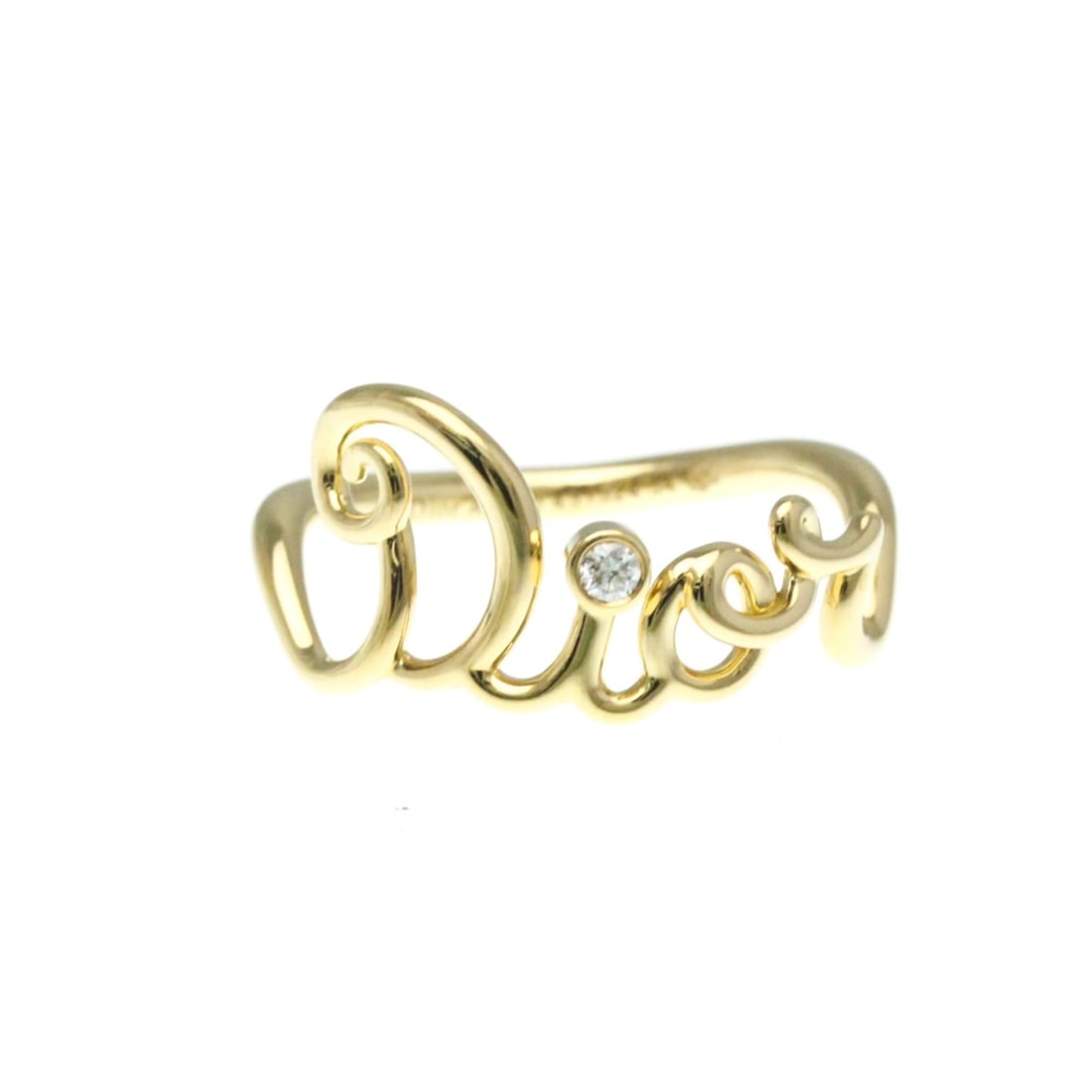 Christian Dior Dior Amour Ring JOUI95052_0000 Yellow Gold (18K) Fashion Diamond Band Ring Gold: --- Catalog ---Category: SizeWidth: 1.8mm / 0.07''Weight: 3g / 0.1oz.JP Size: 14US Size: 6 3/4Brand Size: 54Stone Size (HxW): 2.70mm x 2.70mm / 0.11'' x 0.11''Category: DesignType: Band ringColor: Gol
