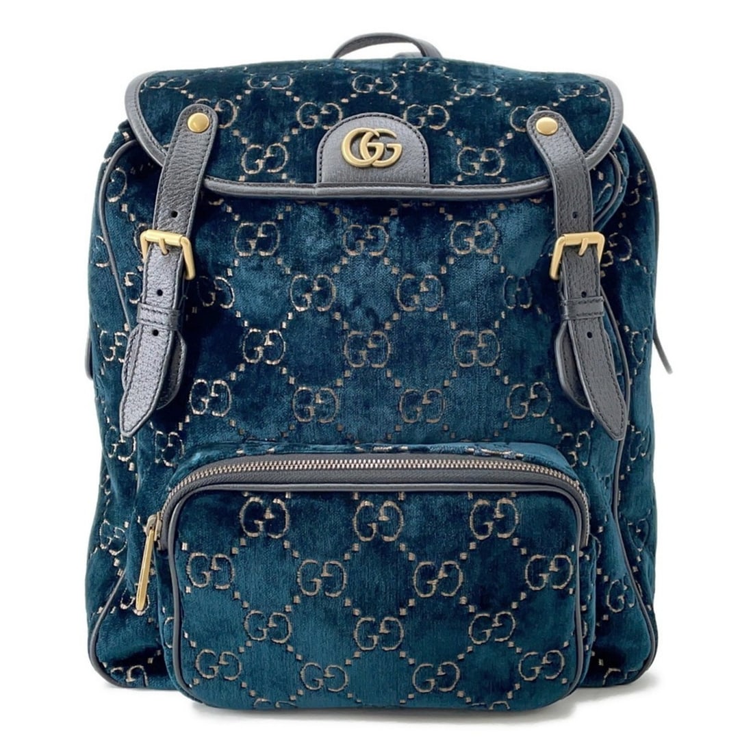 Gucci Backpack GG Velvet Small 574942 GUCCI (1 of 17)