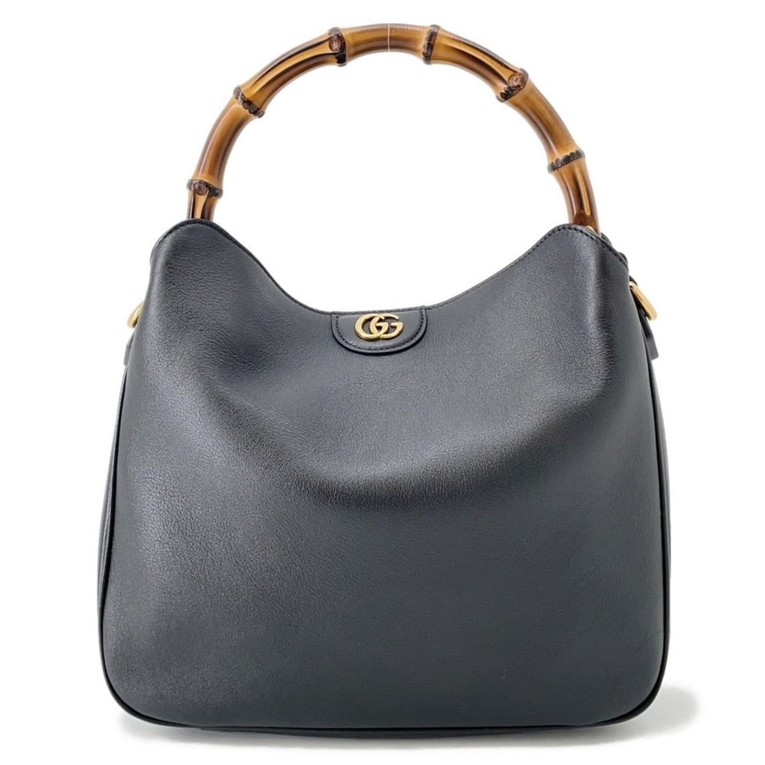 Gucci Diana Bamboo Leather Medium Handbag 746124 GUCCI Bag: --- Catalog ---Category: SizeSize (HxWxD): 26cm x 29cm x 6cm / 10.23'' x 11.41'' x 2.36''Category: DesignType: HandbagColor: Beige, BlackGender: Men,WomenMaterial: Leather Category: GeneralMPN: 746124
