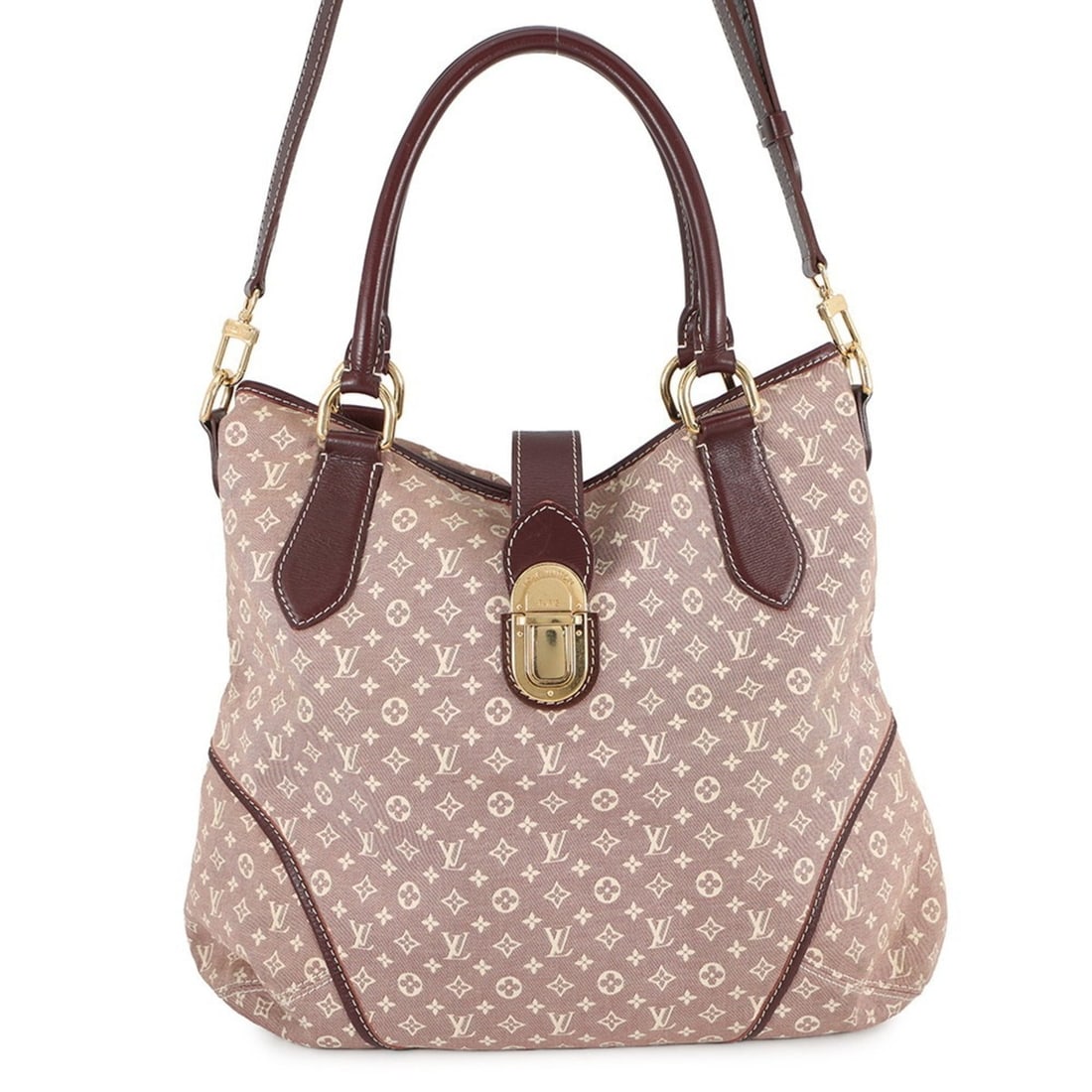 Louis Vuitton Monogram Idylle Shoulder Bag M56698 LOUIS VUITTON: --- Catalog ---Category: SizeSize (HxWxD): 34cm x 37cm x 12cm / 13.38'' x 14.56'' x 4.72''Category: DesignType: Shoulder bagColor: Monogram, SepiaGender: WomenMaterial: Monogram Idylle Category: Gener