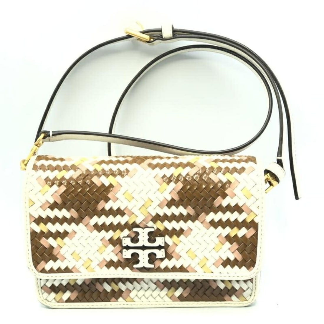 TORYBURCH Woven Shoulder Bag in Multicolor by Tory Burch (1 of 19)