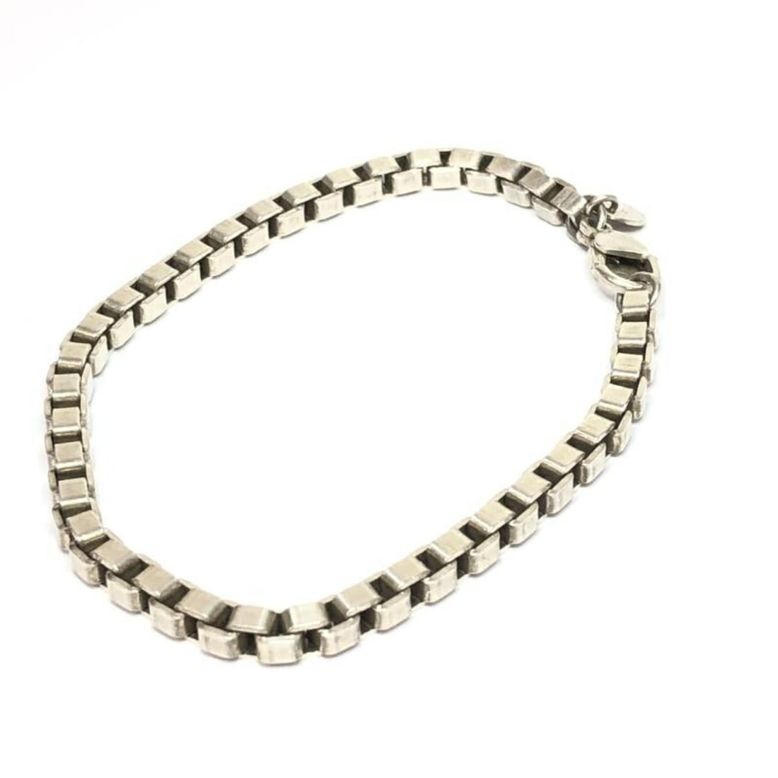 Tiffany & Co. Venetian Bracelet, approx. 17cm, Silver: --- Catalog ---Category: SizeWidth: 4mm / 0.15''Length: 18cm / 7.08''Category: DesignType: Charm braceletColor: SilverGender: Women,MenMaterial: Silver 925Category: GeneralBrand: Tiffany--- Item List