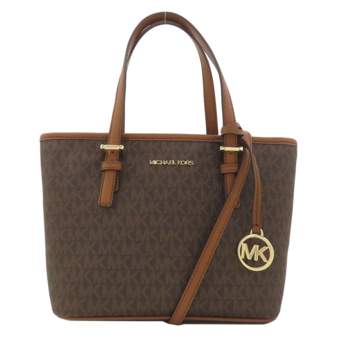 Michael Kors MK Signature 2-Way Handbag PVC Women's (1 of 20)