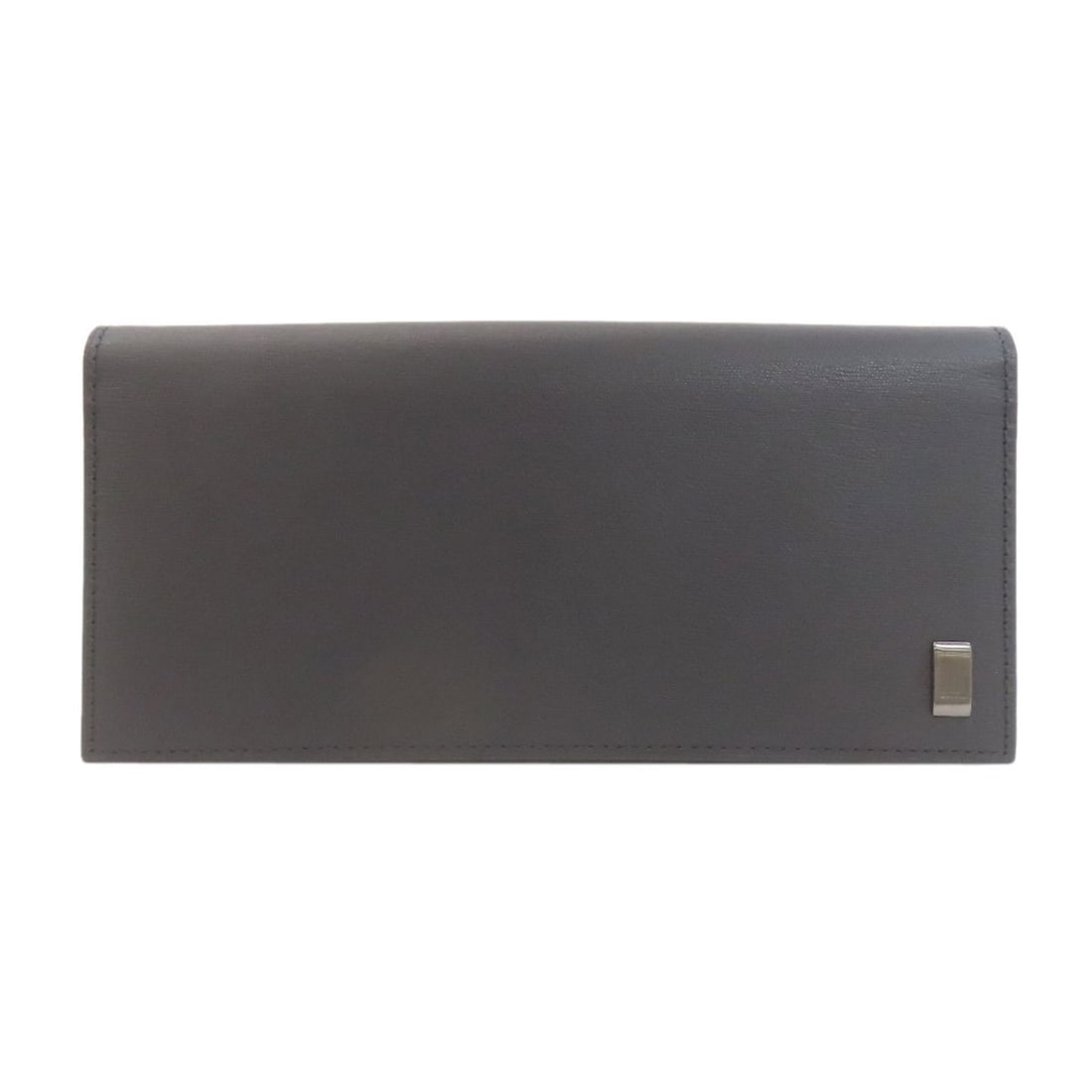 Dunhill Sidecar Gunmetal Leather Long Wallet for Women: --- Catalog ---Category: SizeSize (HxWxD): 20cm x 9.5cm x 2cm / 7.87'' x 3.74'' x 0.78''Category: DesignType: Long wallet (bi-fold)Color: BlackGender: WomenMaterial: Leather Category: GeneralBrand: Du