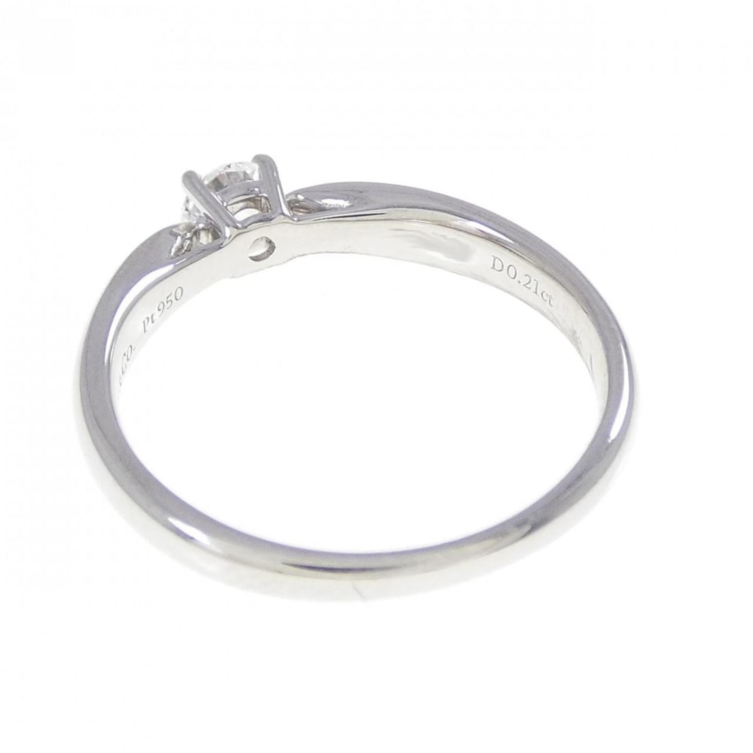 Tiffany Harmony Ring 0.21CT D VS1 3EXT - 3