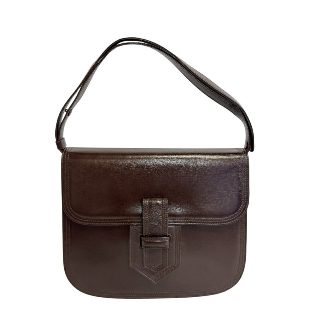 YVES SAINT LAURENT Yves Saint Laurent handbag brown women's: --- Catalog ---Category: SizeSize (HxWxD): 18cm x 24cm x 2.5cm / 7.08'' x 9.44'' x 0.98''Strap Length: 77cm / 30.31''Category: DesignType: HandbagColor: BrownGender: WomenMaterial: Leather Category: G