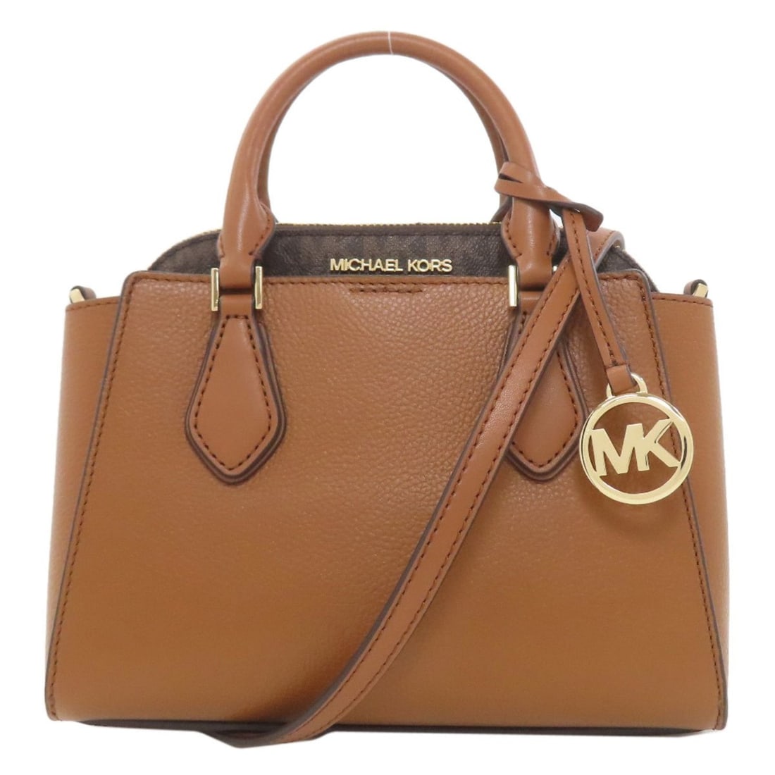 Michael Kors Dahlia 2-in-1 Satchel Small 2-Way Handbag PVC Women's (1 of 18)