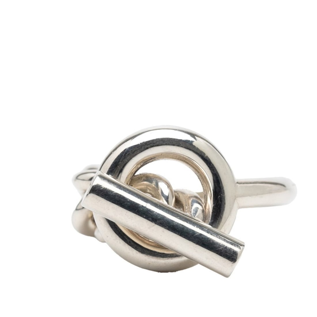 Hermès Croisette GM Ring #59 SV925 Silver Women's HERMES: --- Catalog ---Category: SizeJP Size: 16US Size: 8Category: DesignType: Band ringGender: WomenMaterial: Silver, Silver 925Category: GeneralBrand: HermesCountry of Origin: France--- Item List ---Sectio