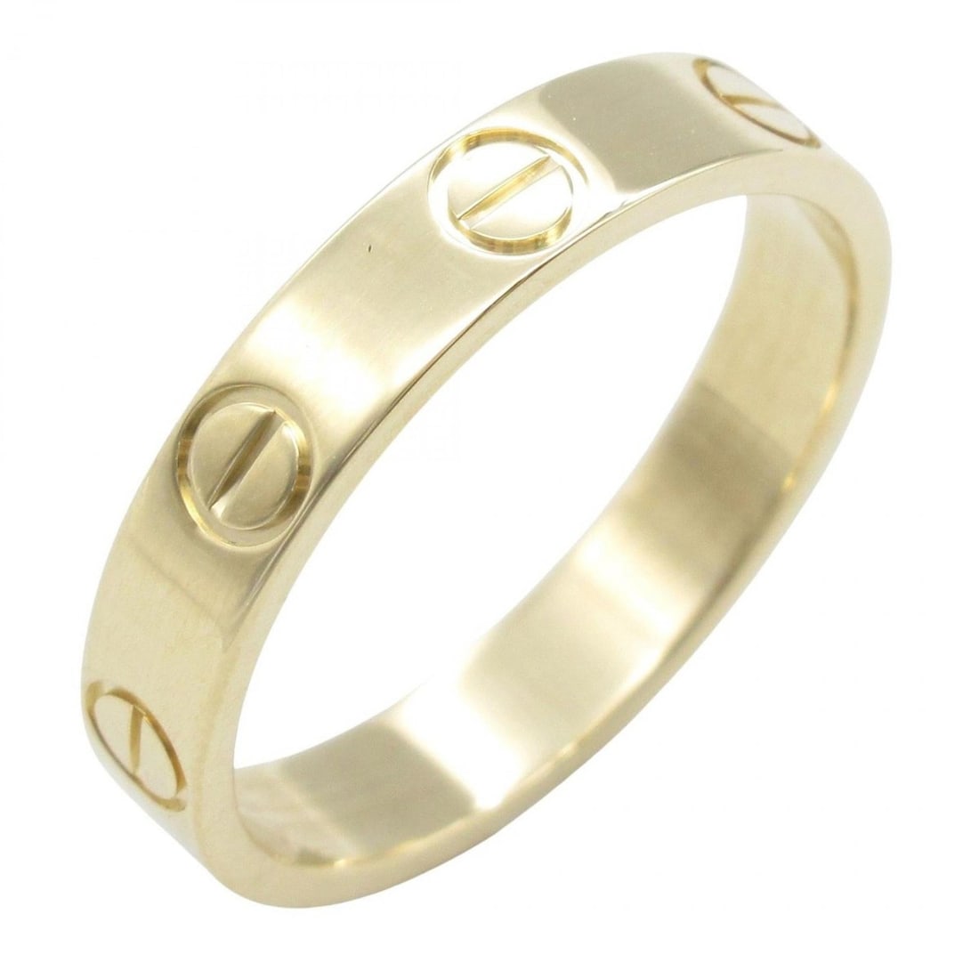 Cartier Mini Love Ring, 18K Yellow Gold, Women's, CRB4085050: --- Catalog ---Category: SizeJP Size: 9US Size: 5Category: DesignType: Band ringColor: GoldGender: WomenMaterial: Yellow gold (18K)Category: GeneralMPN: CRB4085050Brand: Cartier--- Item List ---Sectio