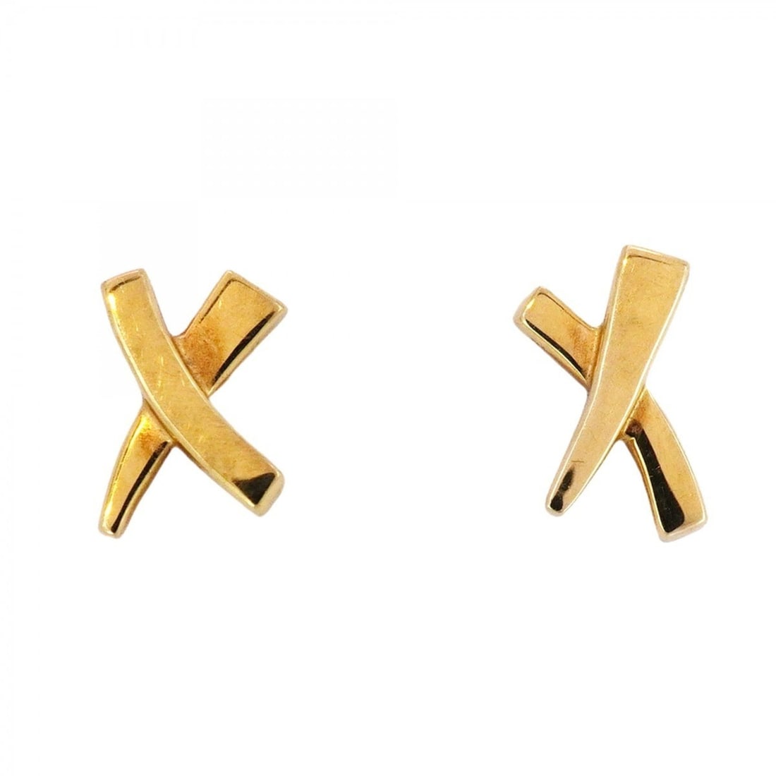 Tiffany Kiss Earrings in 18KYG Yellow Gold for Women: --- Catalog ---Category: SizeSize (HxWxD): 9.00mm x 5.40mm / 0.35'' x 0.21''Category: DesignType: Stud earringsGender: WomenMaterial: Yellow gold (18K)Category: GeneralBrand: Tiffany--- Item List ---S