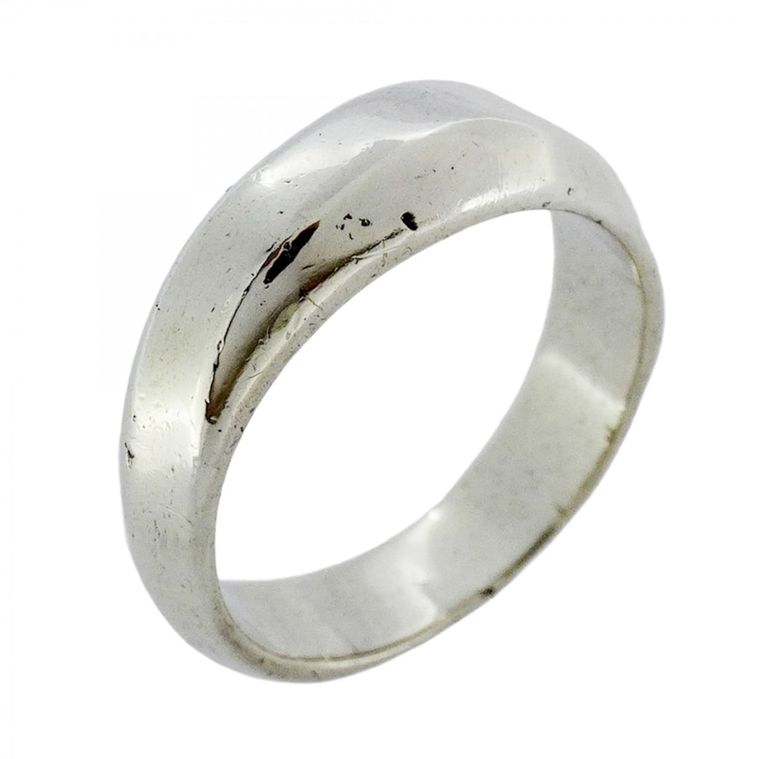 Tiffany Knife Edge Ring, Silver 925, Size 11.5, Women's (1 of 8)