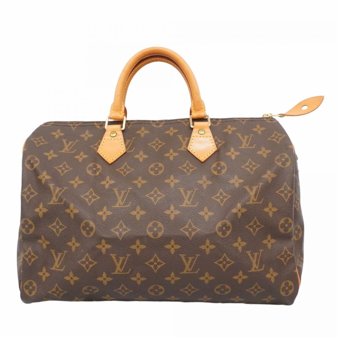 Louis Vuitton Monogram Speedy 35 Handbag M41107 Brown Women's (1 of 15)