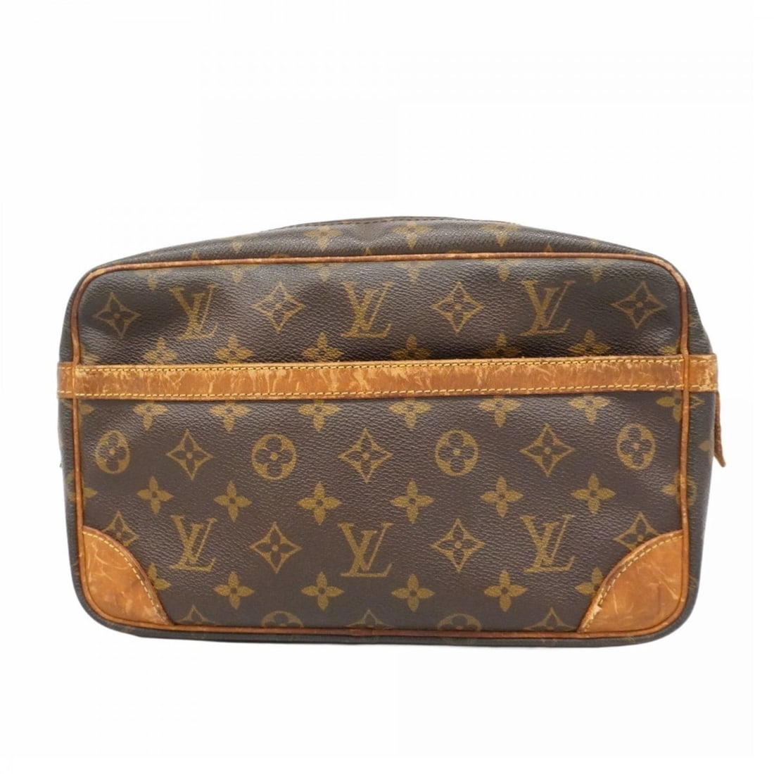 Louis Vuitton Monogram Compiègne 28 Clutch Bag M51845 Brown Men's/Women's: --- Catalog ---Category: SizeSize (HxWxD): 17cm x 28cm x 6.5cm / 6.69'' x 11.02'' x 2.55''Category: DesignType: Clutch bagColor: BrownGender: Men,WomenCategory: GeneralMPN: M51845Brand: Louis Vuitton-