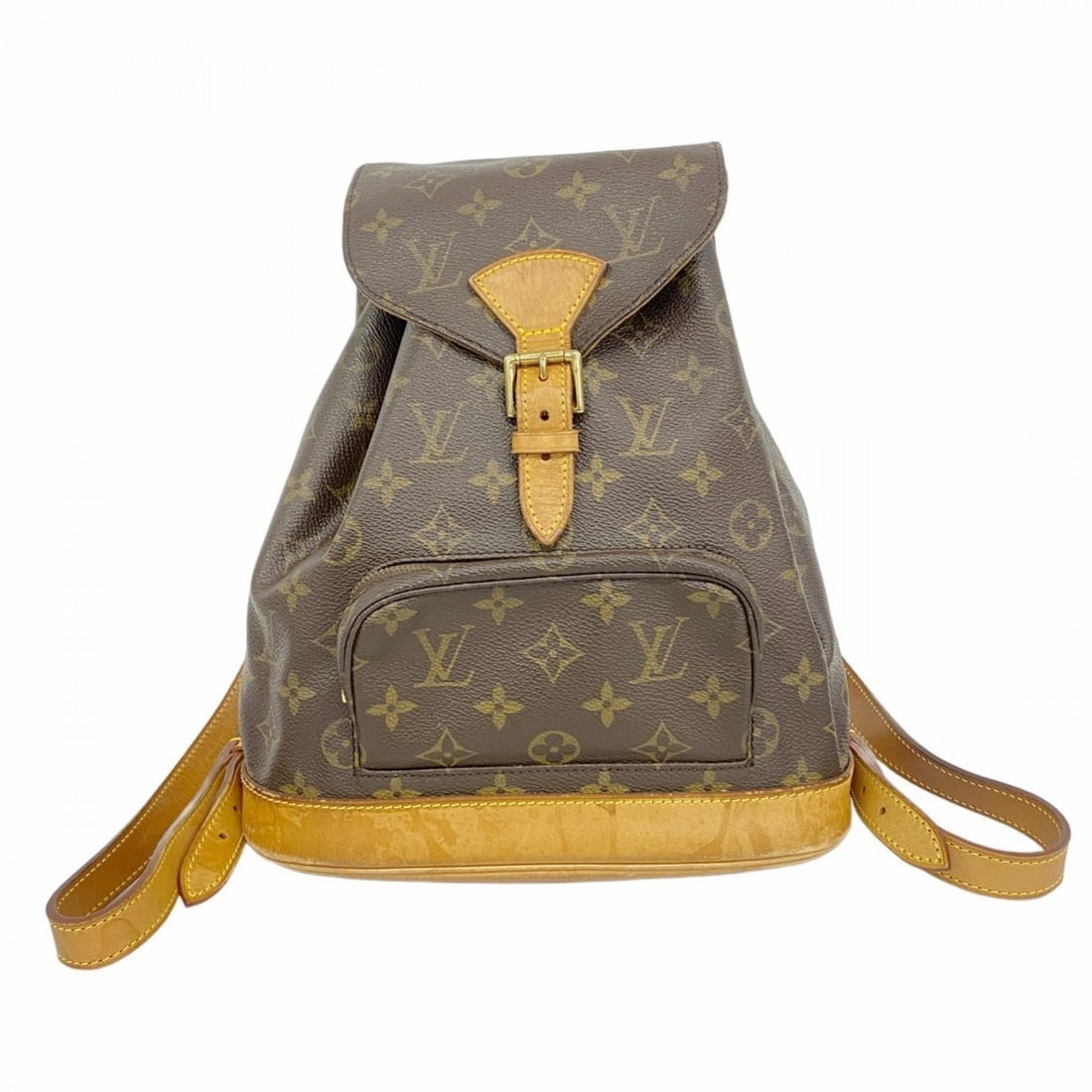 Louis Vuitton Monogram Montsouris MM Backpack M51136 Brown Women's P2064574 (1 of 11)