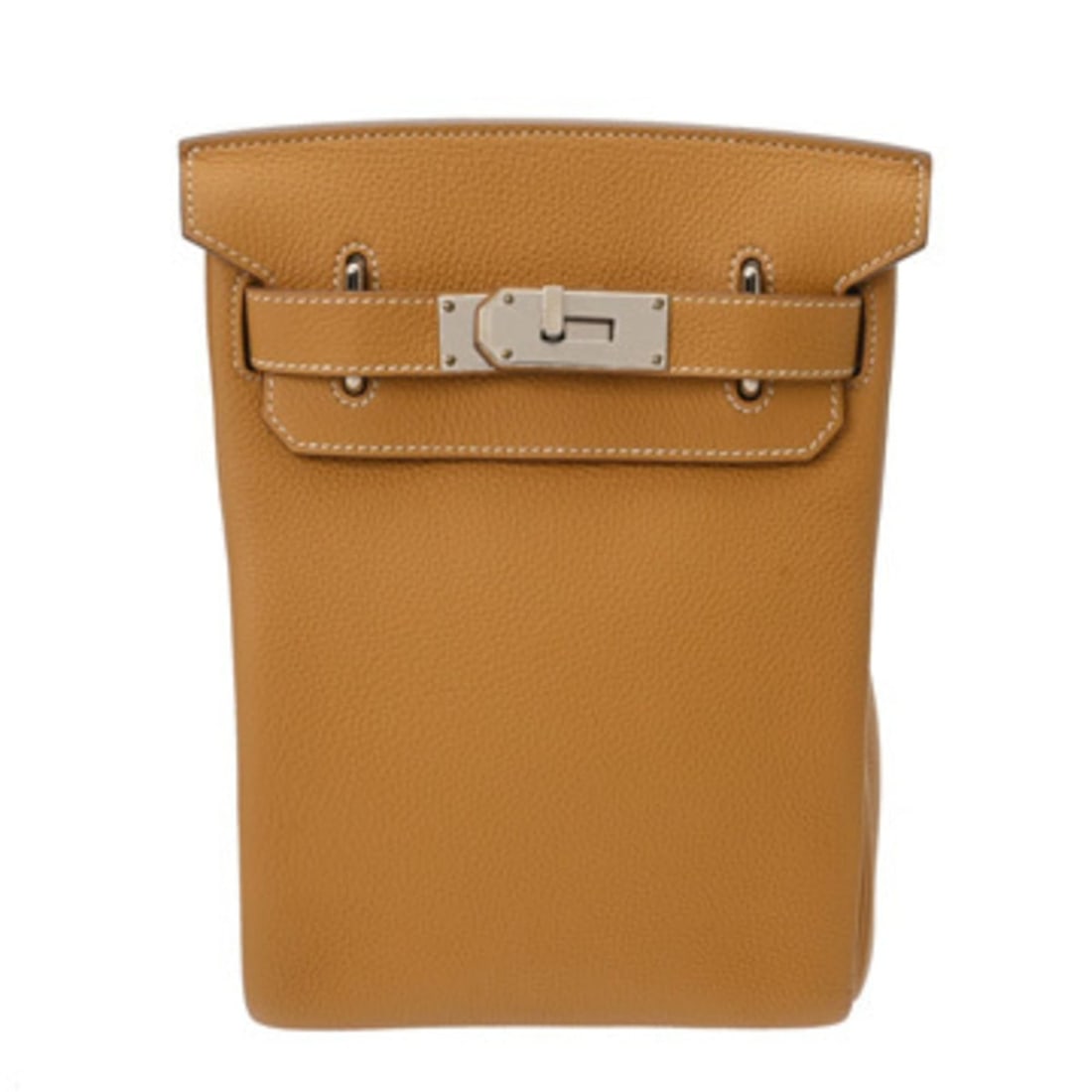 HERMES Kelly Akkad PM Natural Sable B Stamp (circa 2023) Women's Togo Shoulder Bag, Like New, (1 of 15)