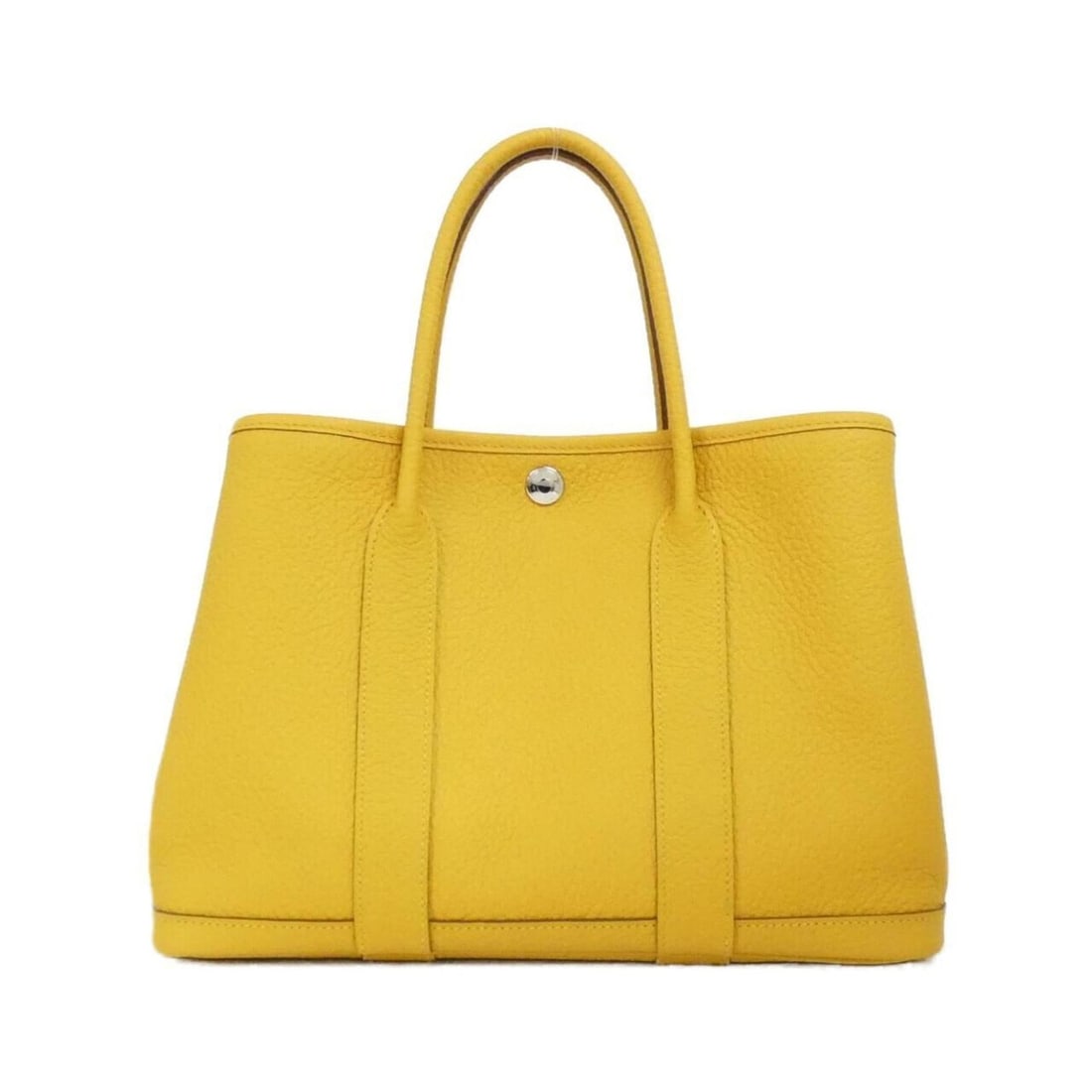 Hermes Garden Party 30cm 064422CK Handbag: --- Catalog ---Category: SizeWeight: 670g / 1.47lb.Size (HxWxD): 21cm x 30cm x 14cm / 8.26'' x 11.81'' x 5.51''Handle Length: 28cm / 11.02''Category: DesignType: HandbagColor: JauneGender: WomenMateri