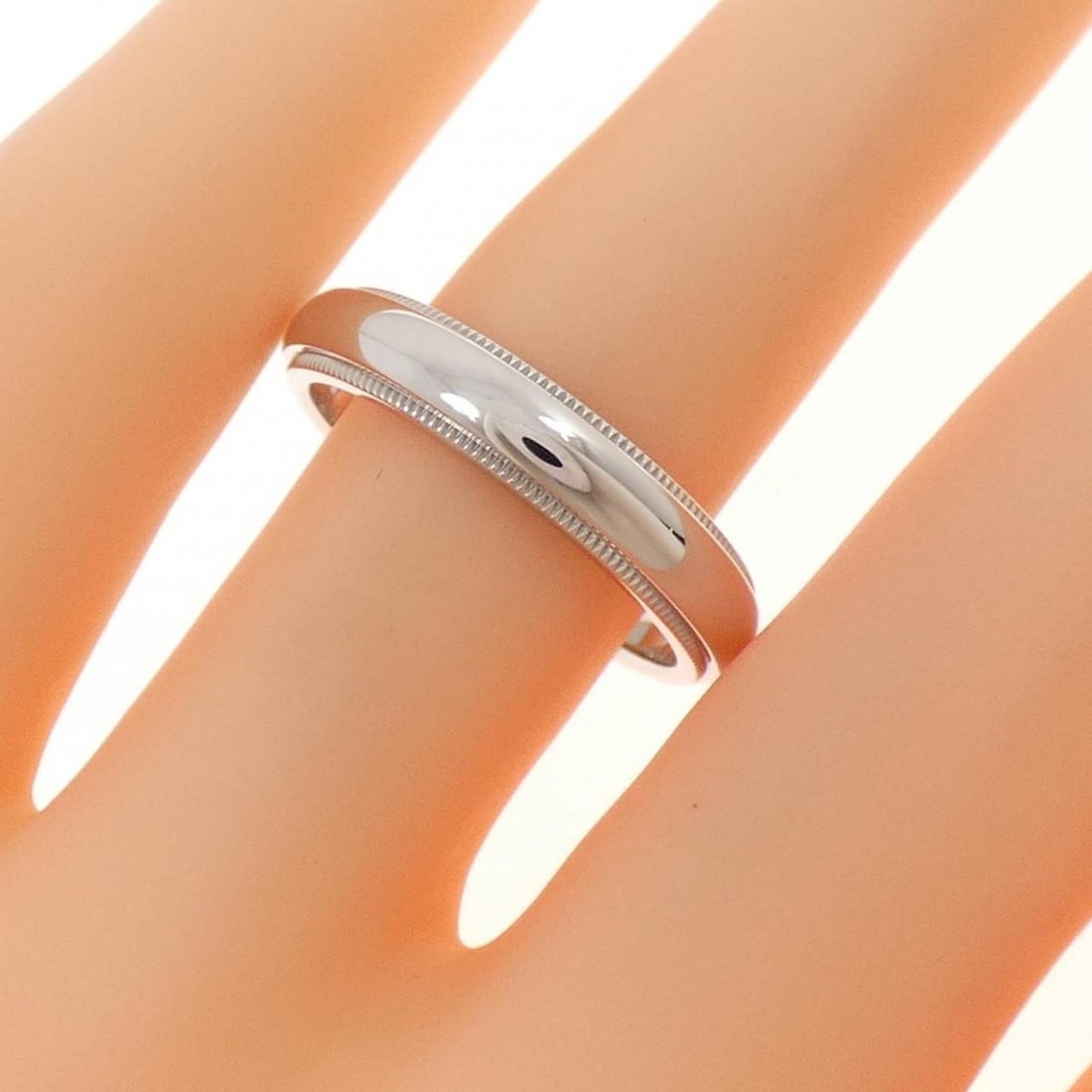 Tiffany Milgrain Ring - 4