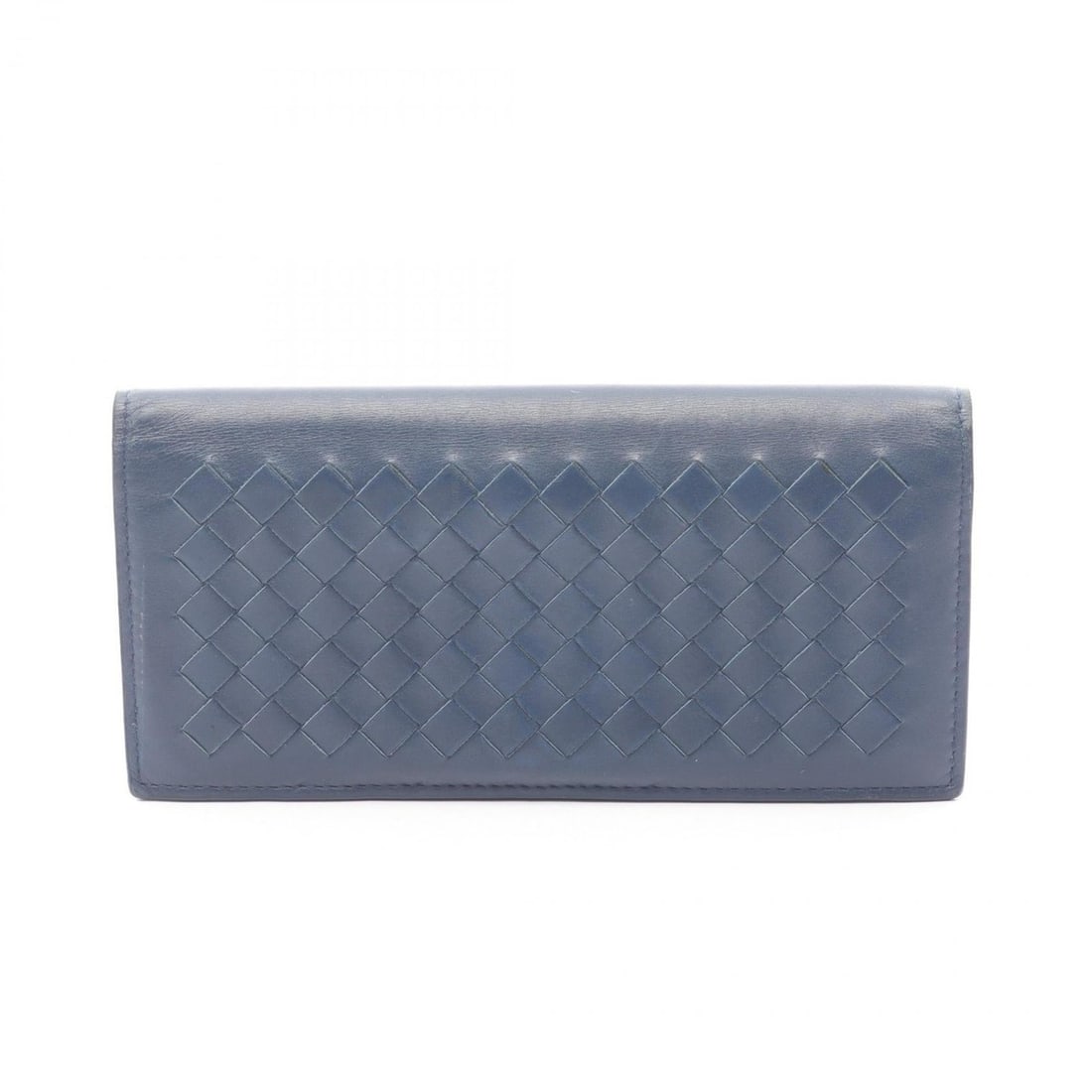 Bottega Veneta Intrecciato Leather Bi-fold Long Wallet for Men, Blue: --- Catalog ---Category: SizeSize (HxWxD): 9cm x 18cm x 2cm / 3.54'' x 7.08'' x 0.78''Category: DesignType: Long wallet (bi-fold)Color: BlueGender: MenMaterial: Leather Category: GeneralBrand: Bottega